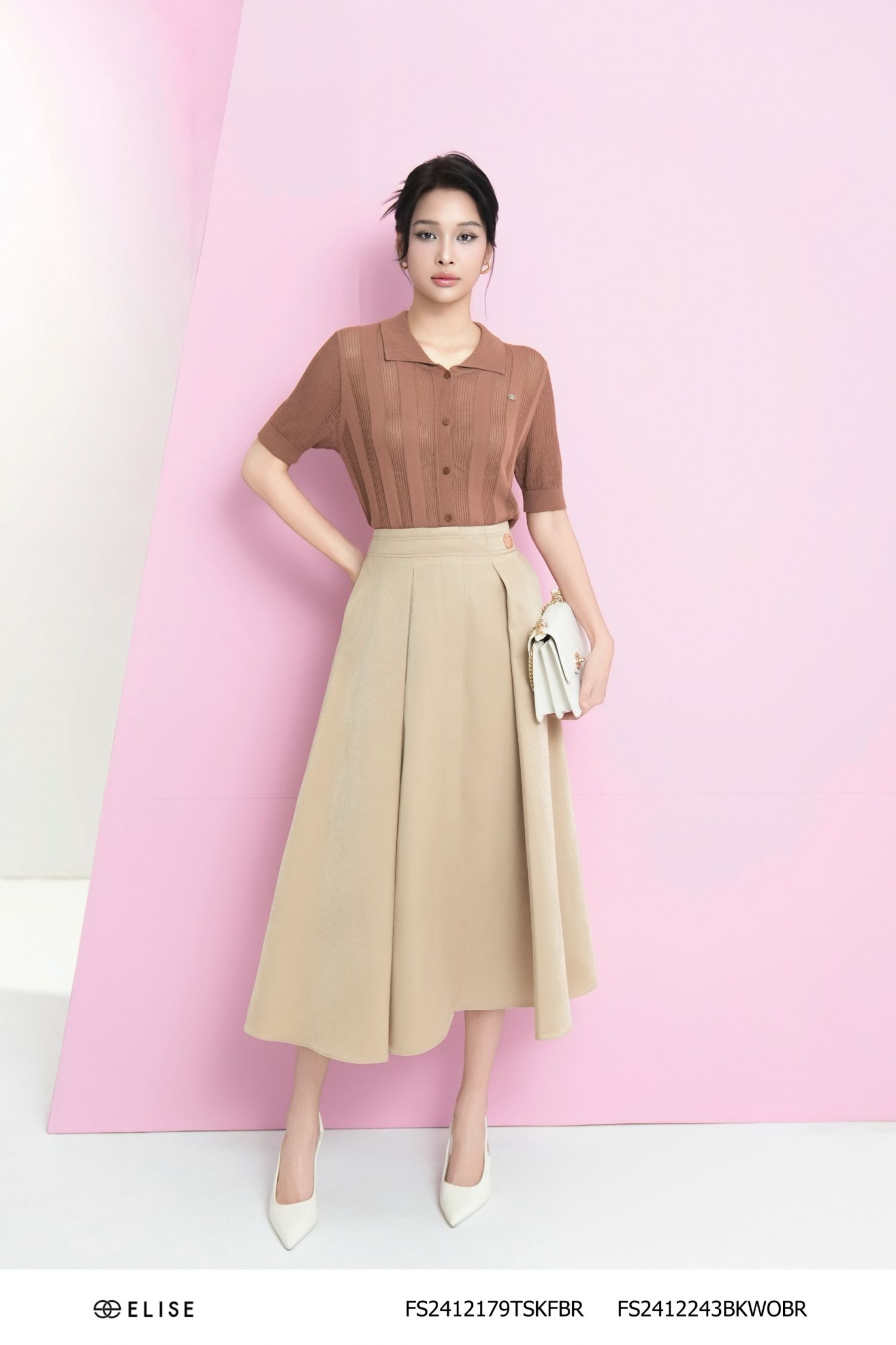 ÁO MONGTOGHI NÂU MỞ KHUY