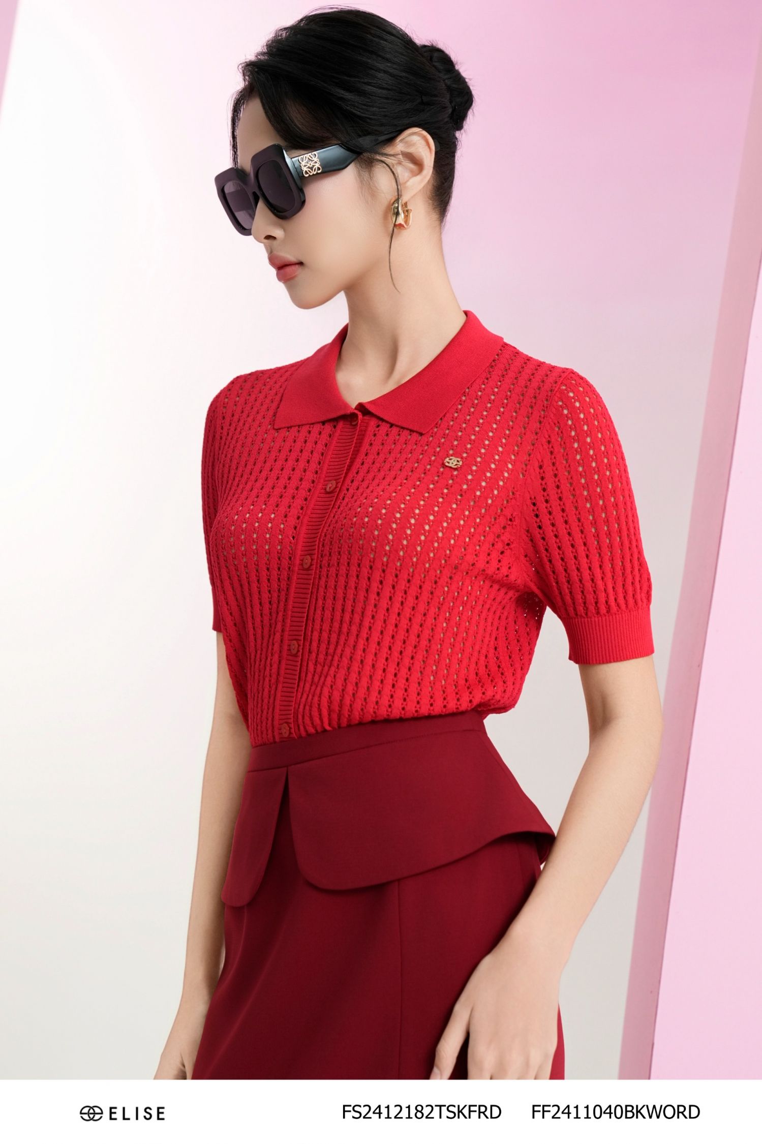ÁO MONGTOGHI ĐỎ MỞ KHUY