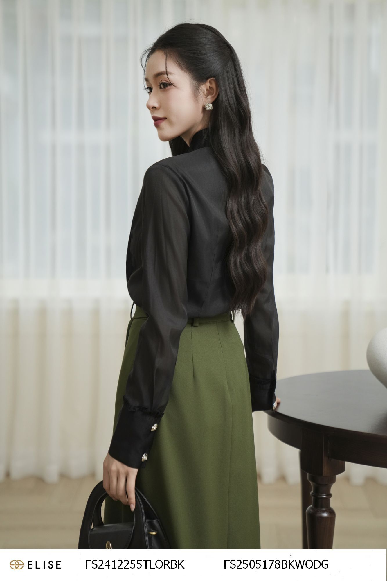 SM TƠ ĐEN PHỐI LỤA DẬP LY NGỰC