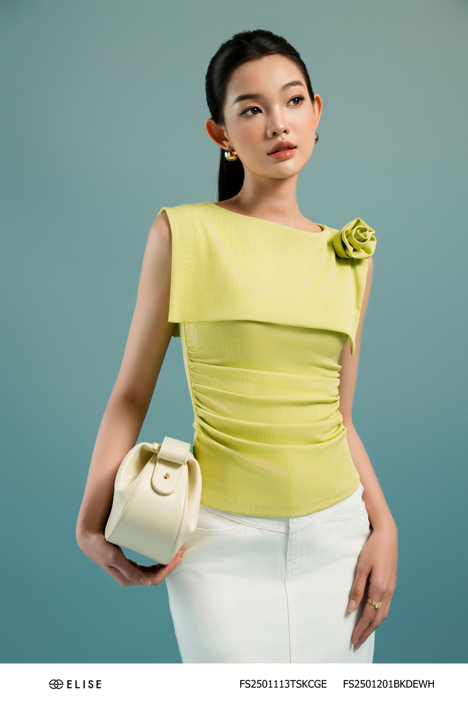 ÁO THUN CỔ THUYỀN NHÚN EO