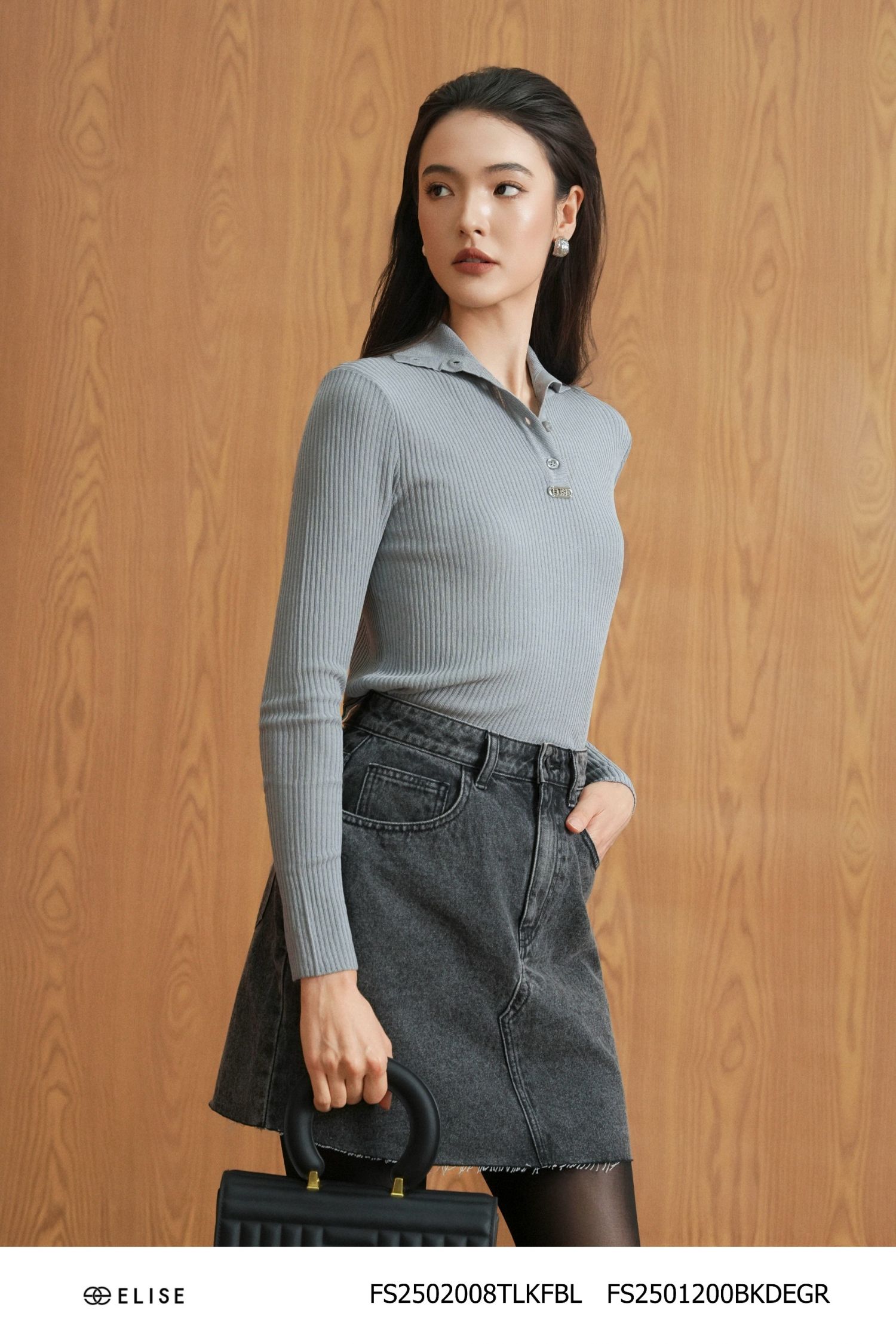 ÁO MONGTOGHI XÁM GHI ĐÍNH LOGO