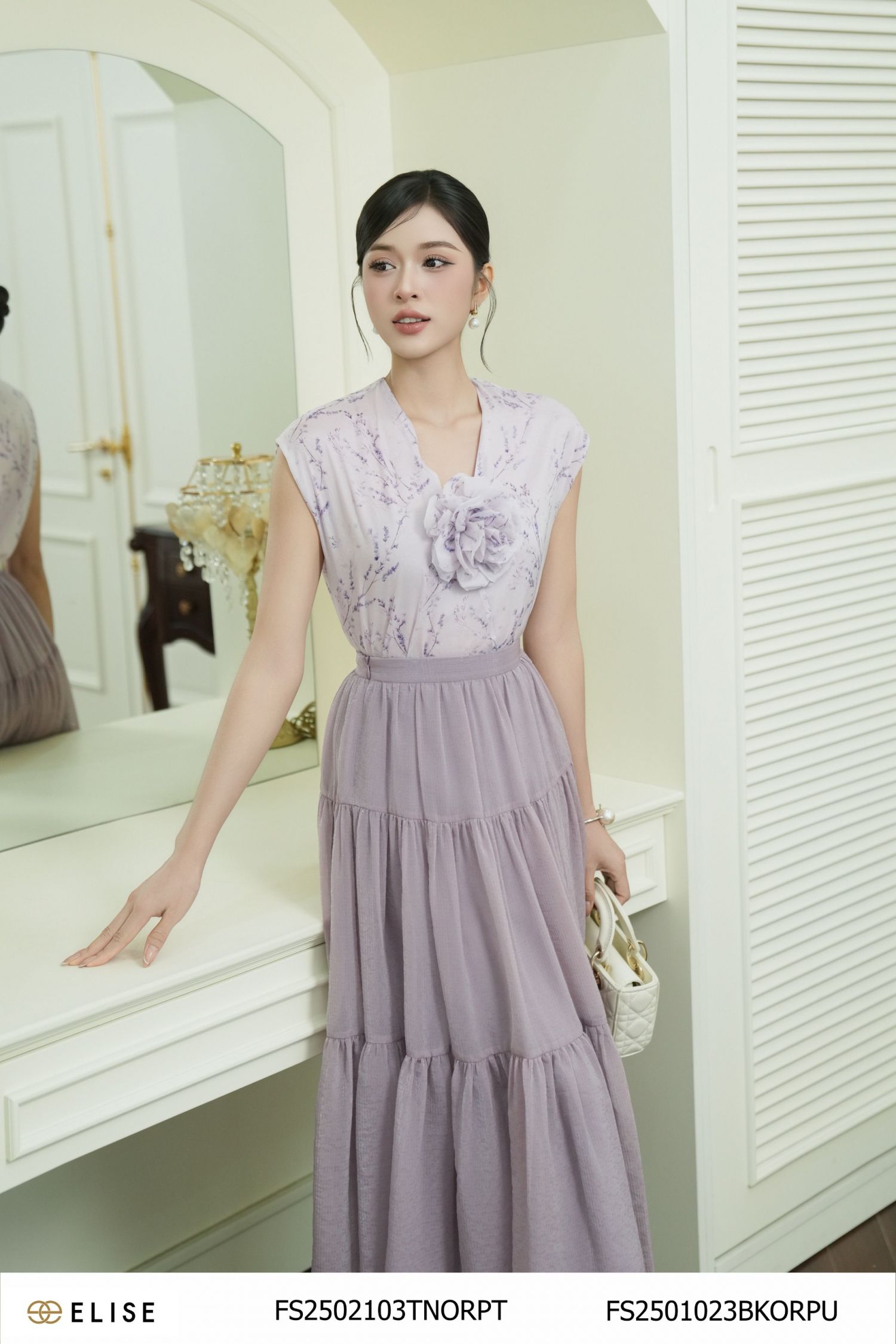 CV TƠ SỢI NỔI TÍM KT XẾP NHÚN TẦNG