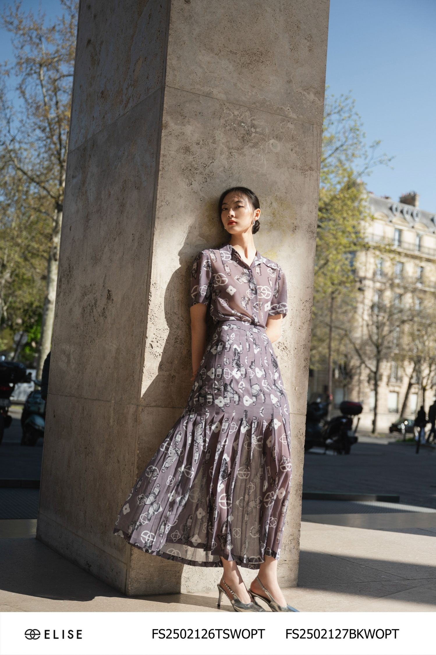 CV CHIFFON HT LOGO NỀN GHI DẬP LY