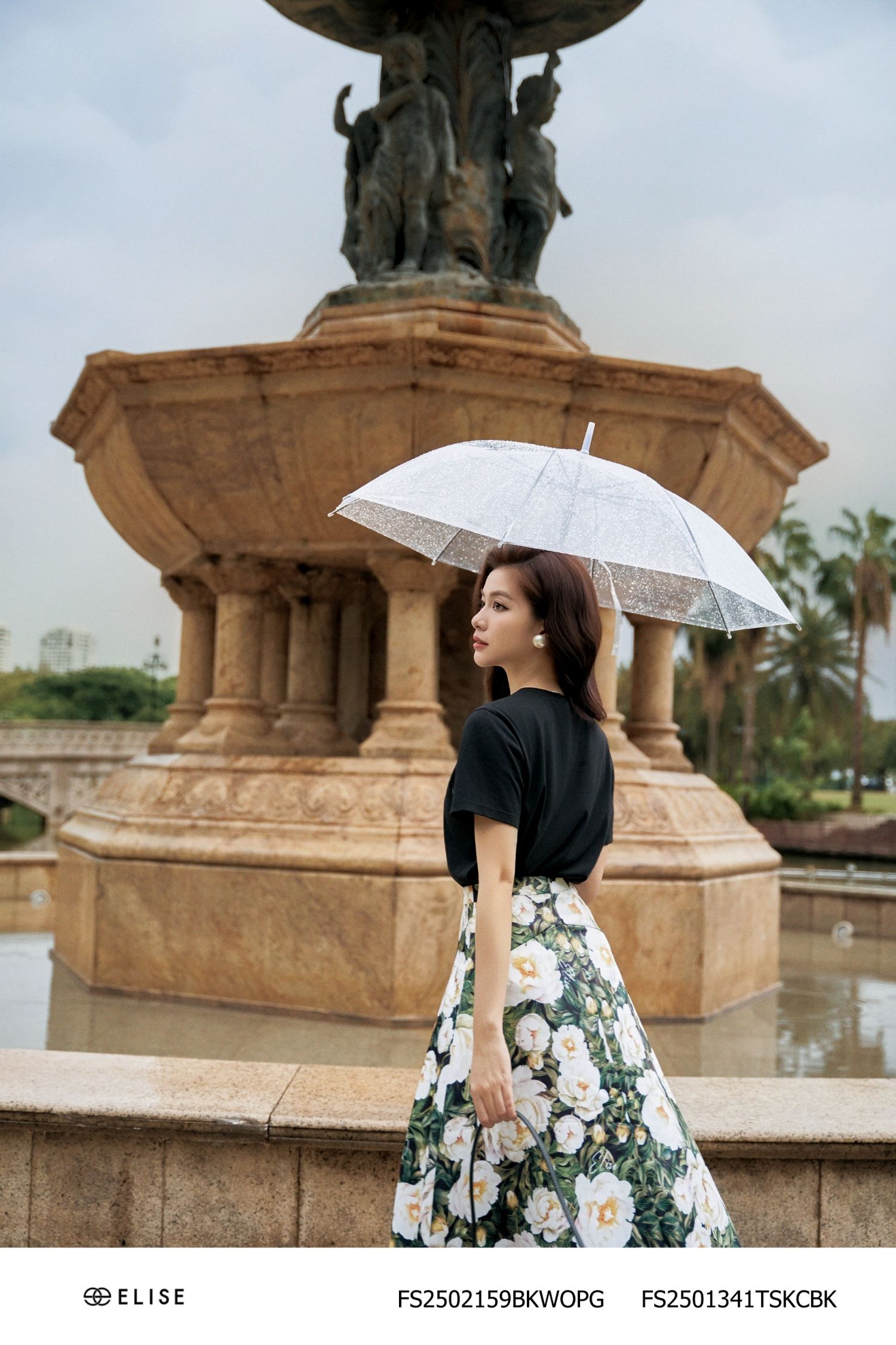 CV TAFTA XANH HOA TRẮNG BỔ CÚP XẾP LY