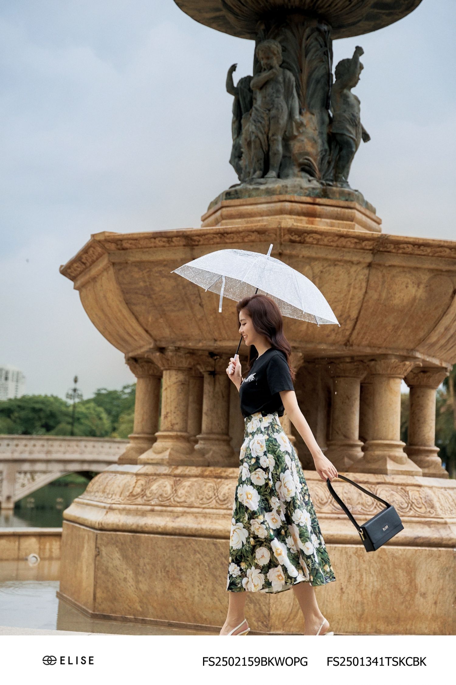 CV TAFTA XANH HOA TRẮNG BỔ CÚP XẾP LY