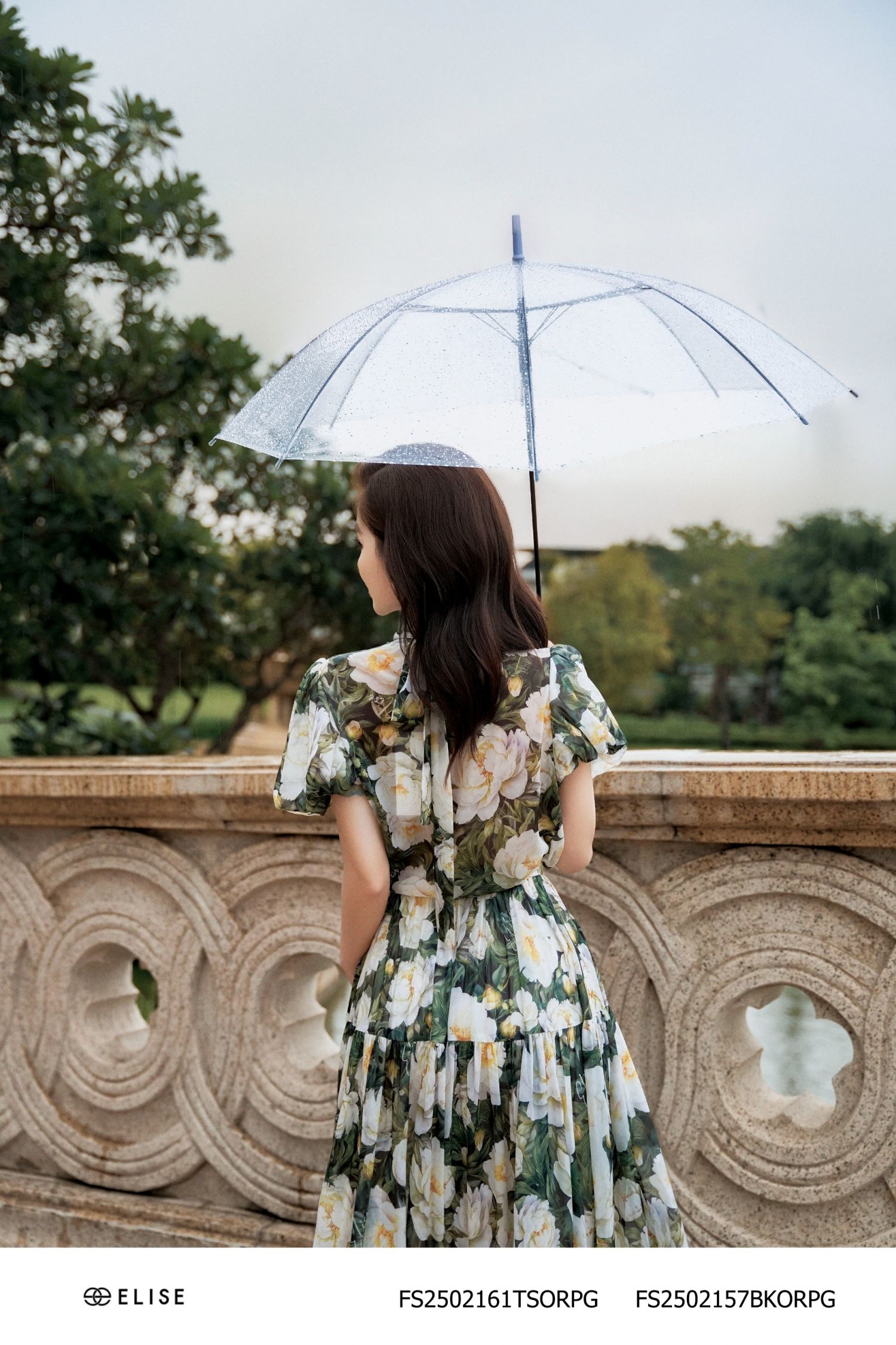 ÁO TƠ XANH HOA TRẮNG TAY PHỒNG
