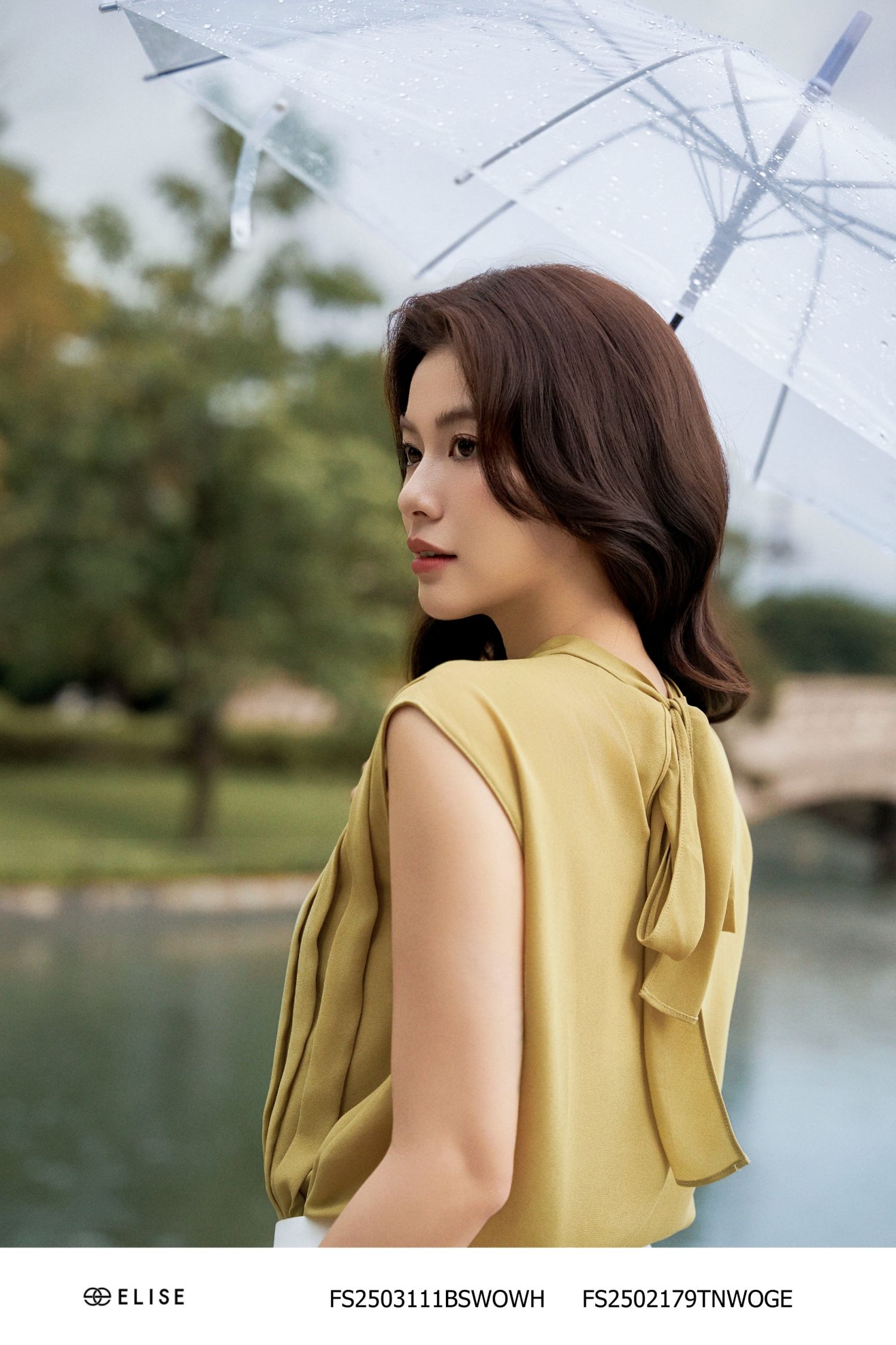 ÁO SẠN CÁT XANH CỐM DẬP LY TRƯỚC