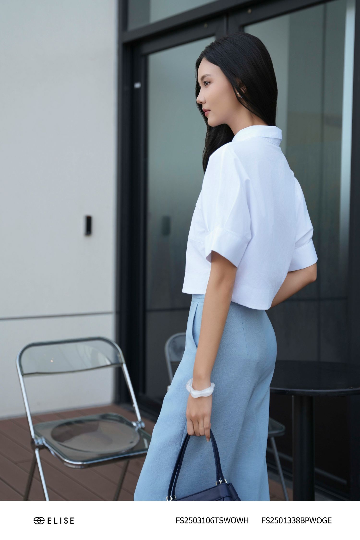 SM THÔ TRẮNG ỐP TÚI NGỰC