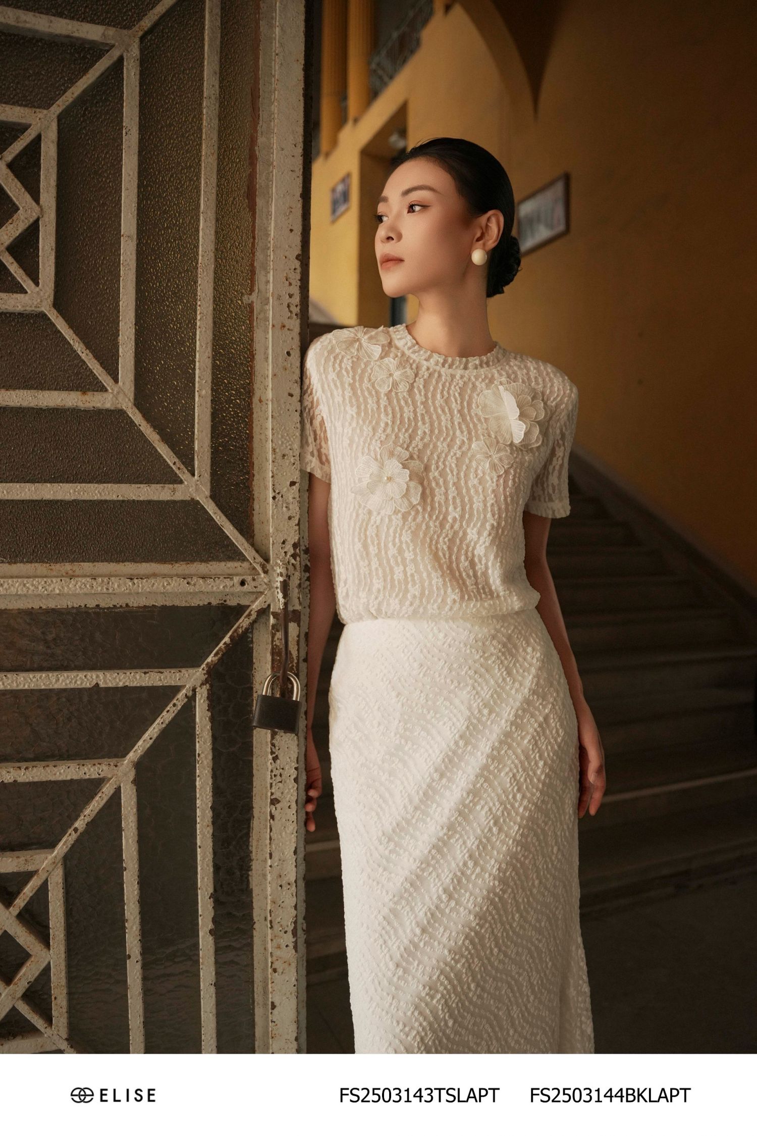 CV REN LƯỚI CHUN NỔI TRẮNG
