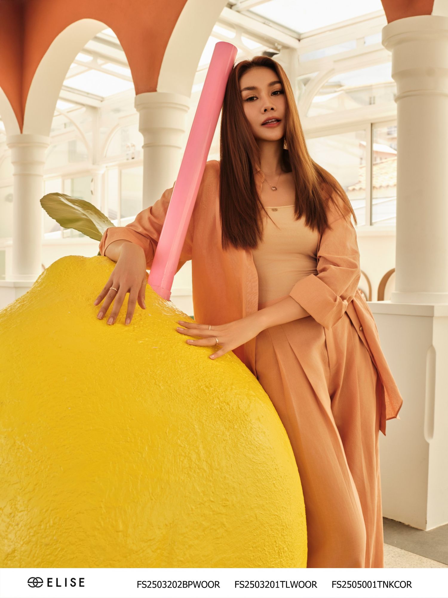 SM LINEN CAM CỔ ĐỨC
