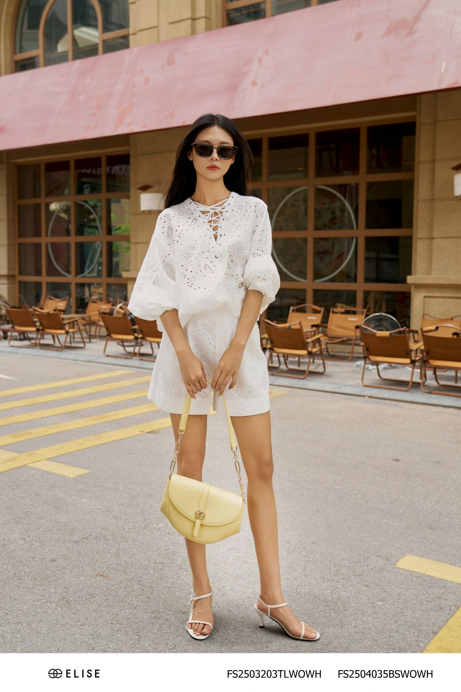 SM THÔ TRẮNG THÊU NỔI ĐAN DÂY