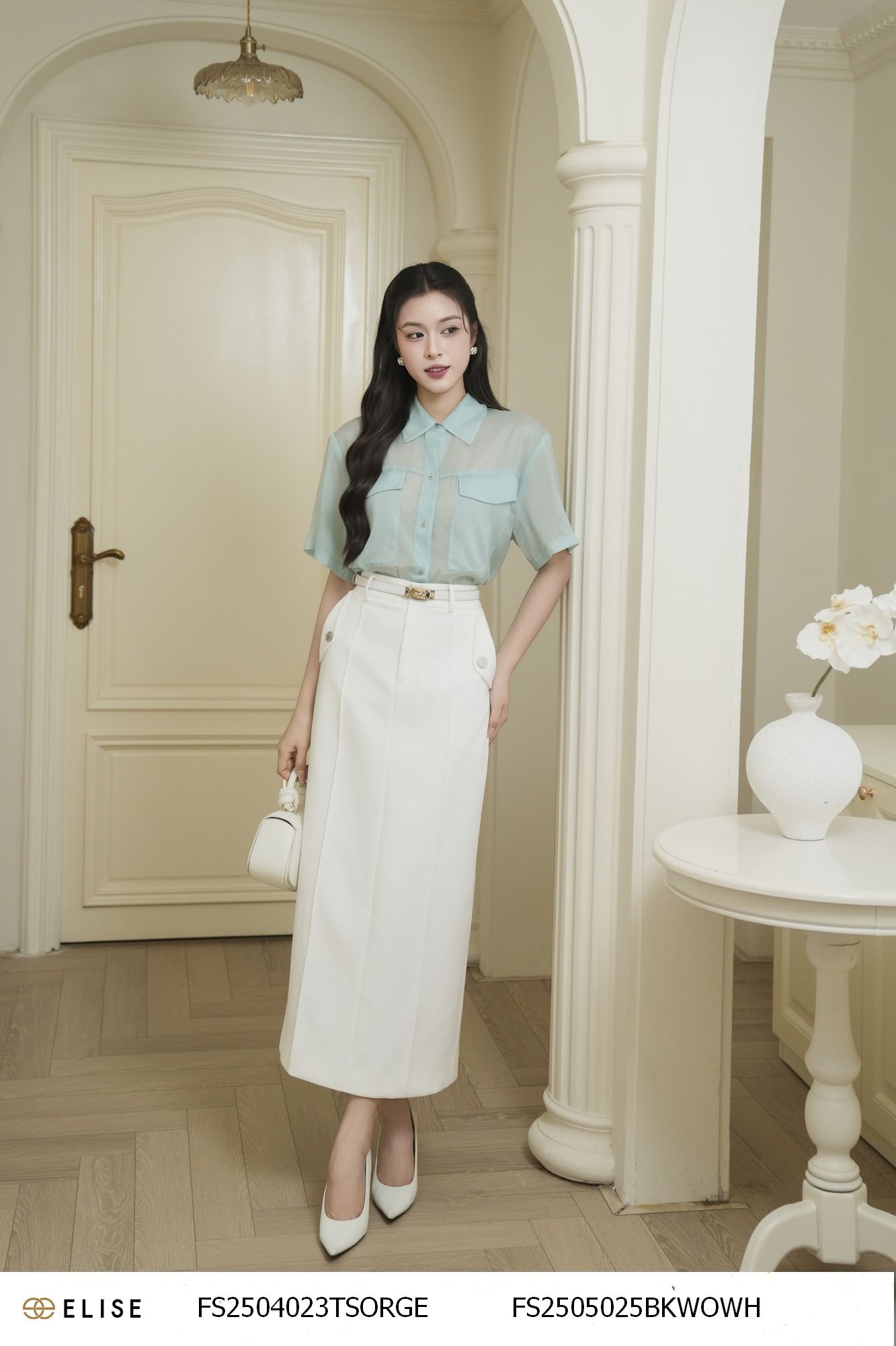 SM TƠ NHŨ XANH BẠC HÀ TÚI NGỰC