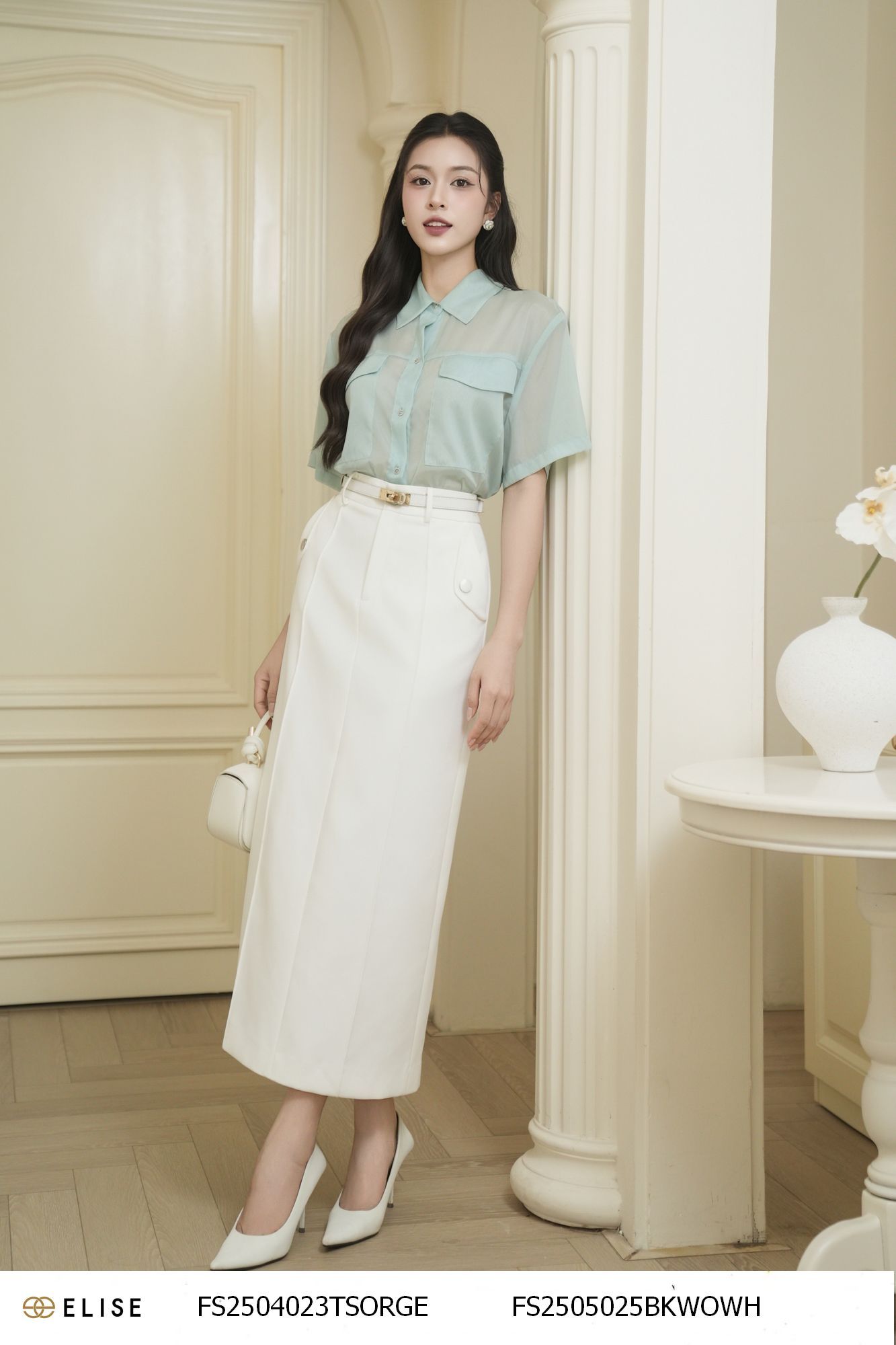 SM TƠ NHŨ XANH BẠC HÀ TÚI NGỰC