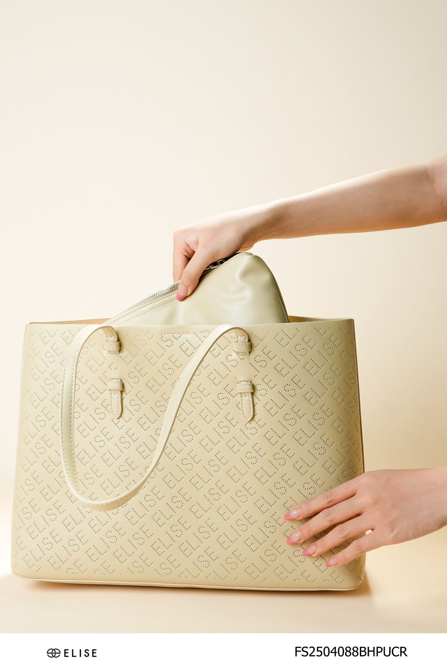 SET TÚI CATALINA MÀU KEM