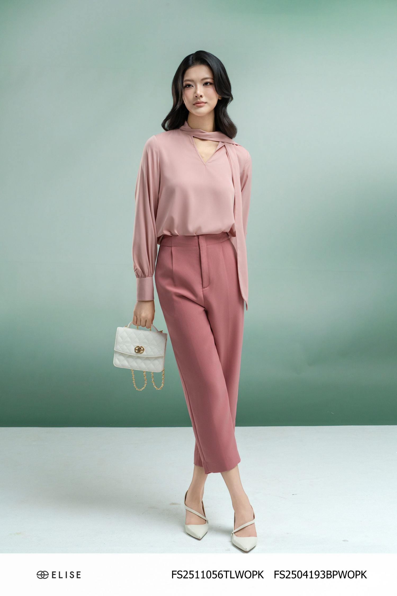 QUẦN BAGGY HỒNG GẠCH TÚI SƯỜN