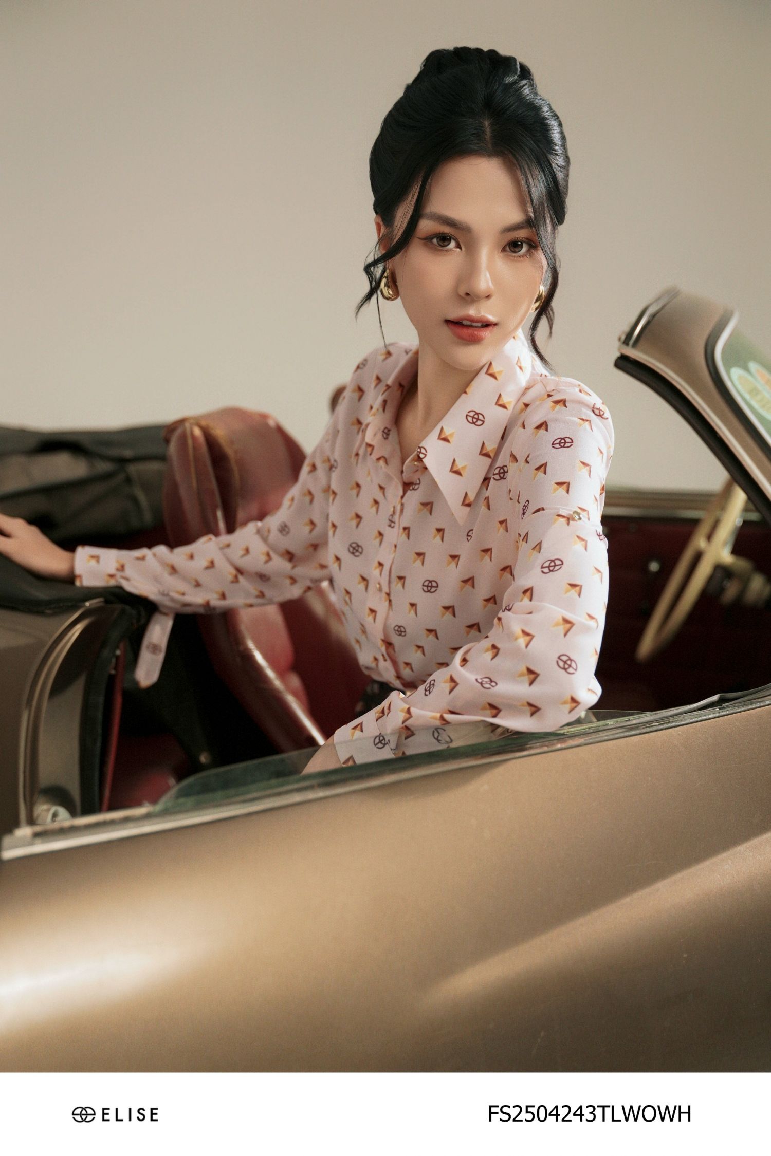 ÁO SƠ MI SẠN HT DIAMOND CỔ ĐỨC