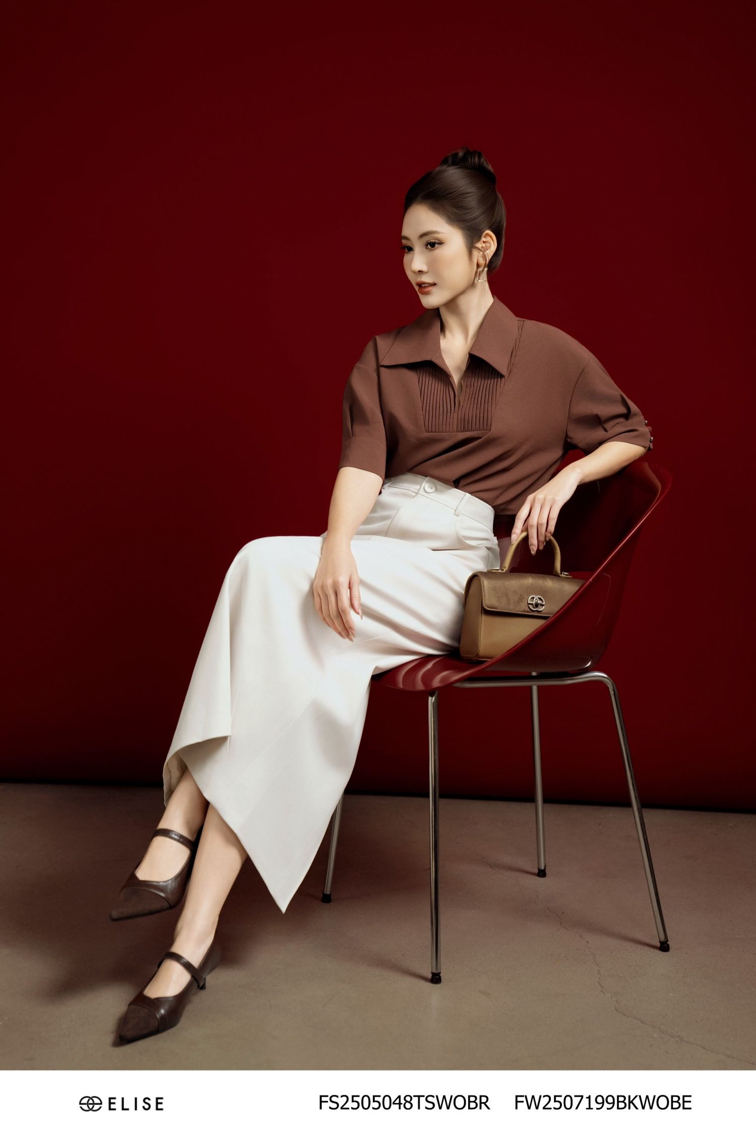 SM NÂU ĐẤT VÂN Ô XẾP LY TRƯỚC