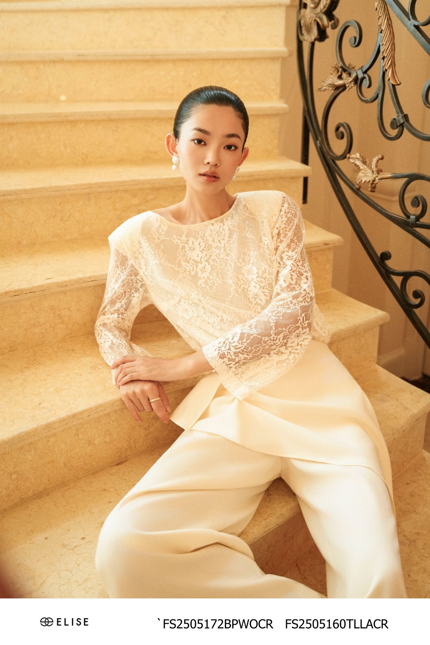 SM REN LƯỚI KEM KÉO KHÓA SAU