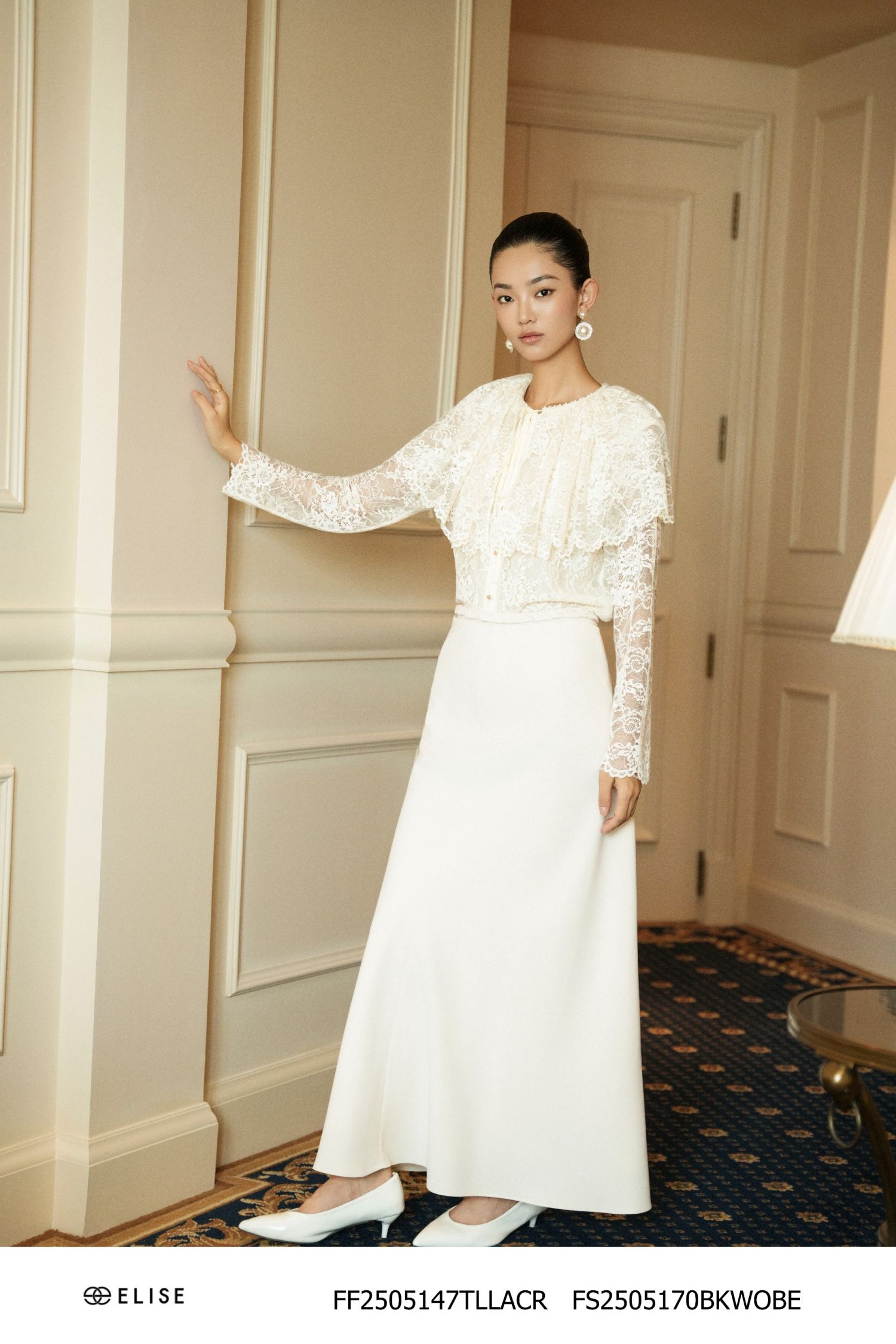 SM REN LƯỚI KEM VAI CAPE