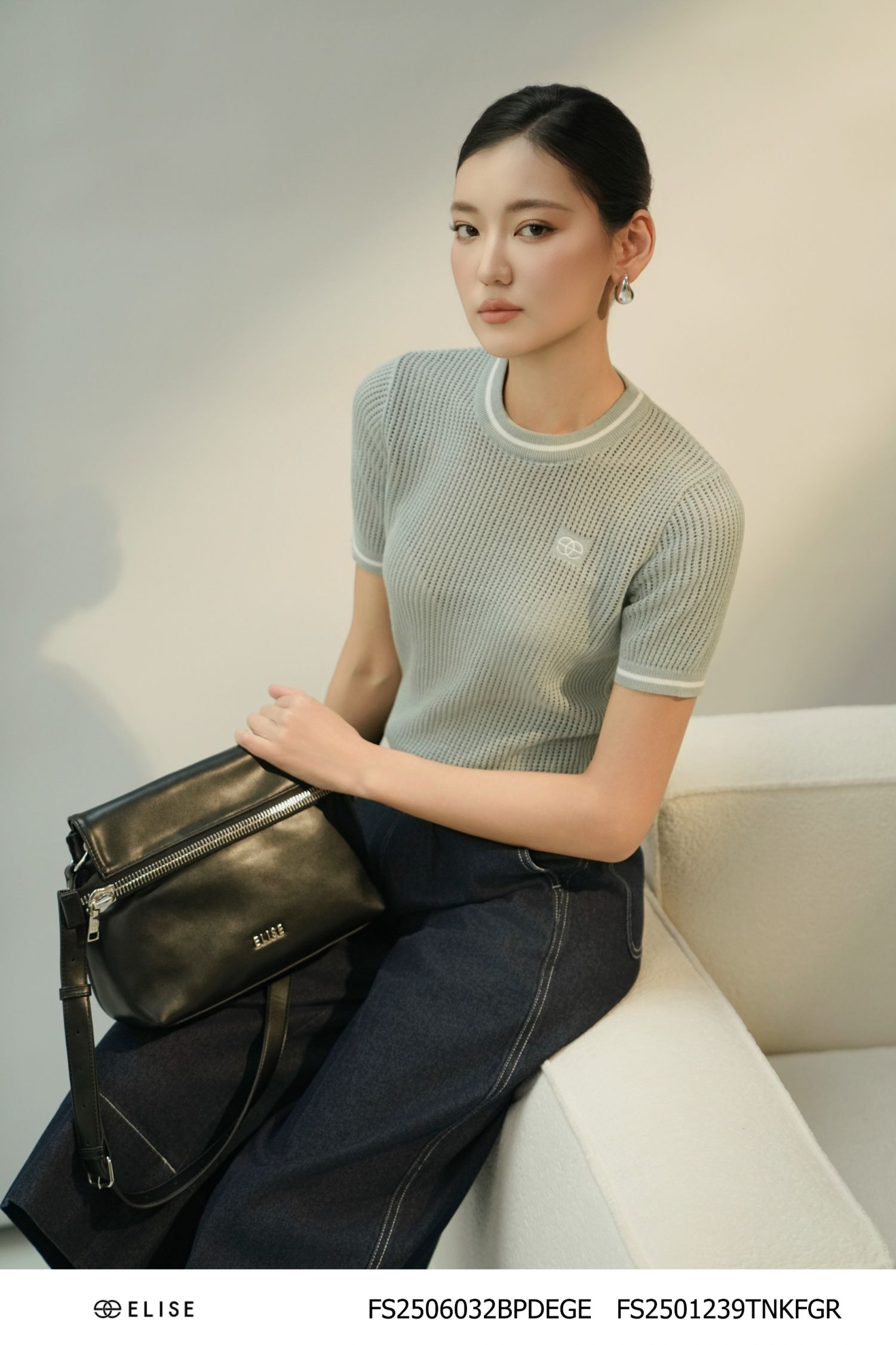 QUẦN DENIM SUÔNG LỬNG XANH CHÀM