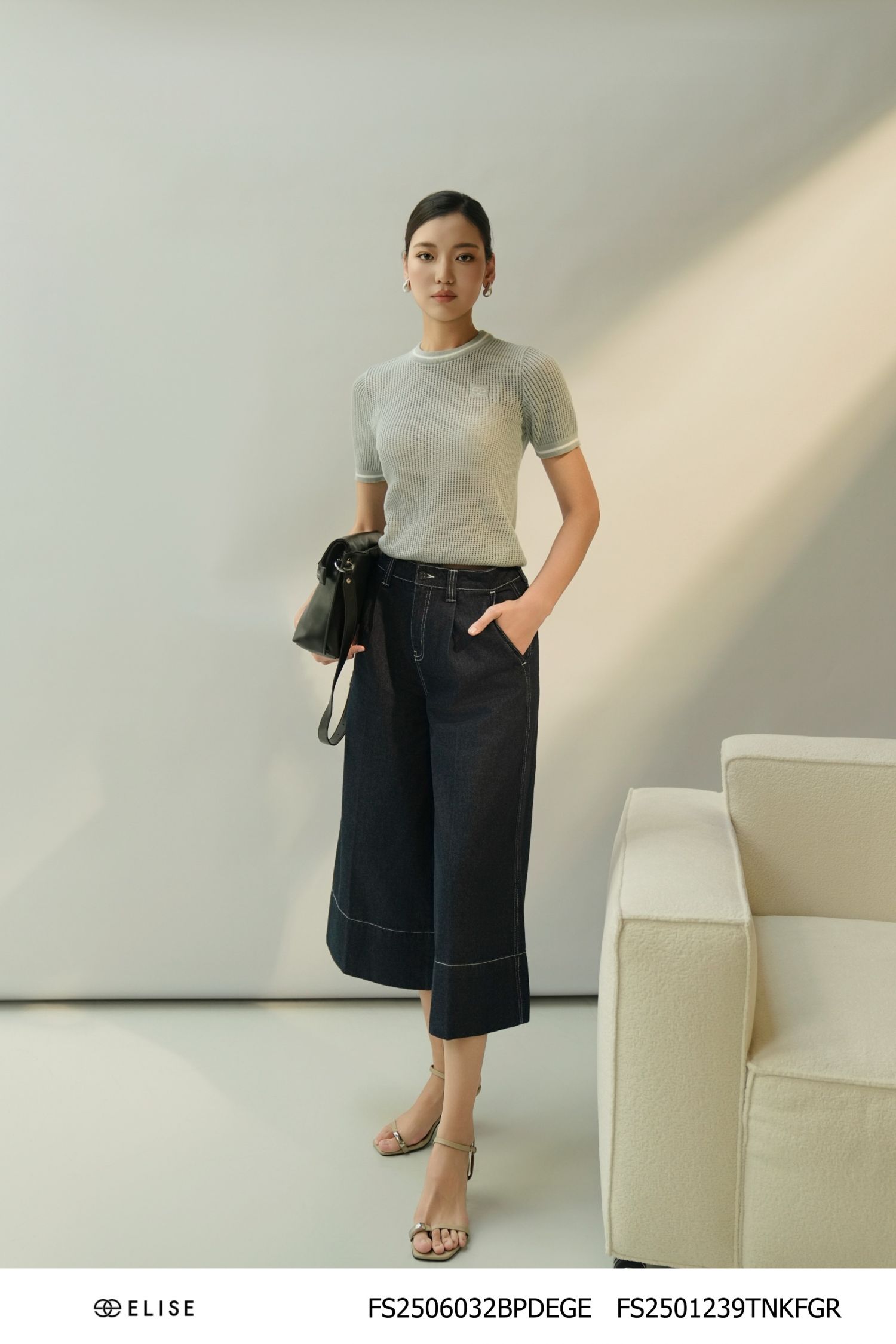 QUẦN DENIM SUÔNG LỬNG XANH CHÀM