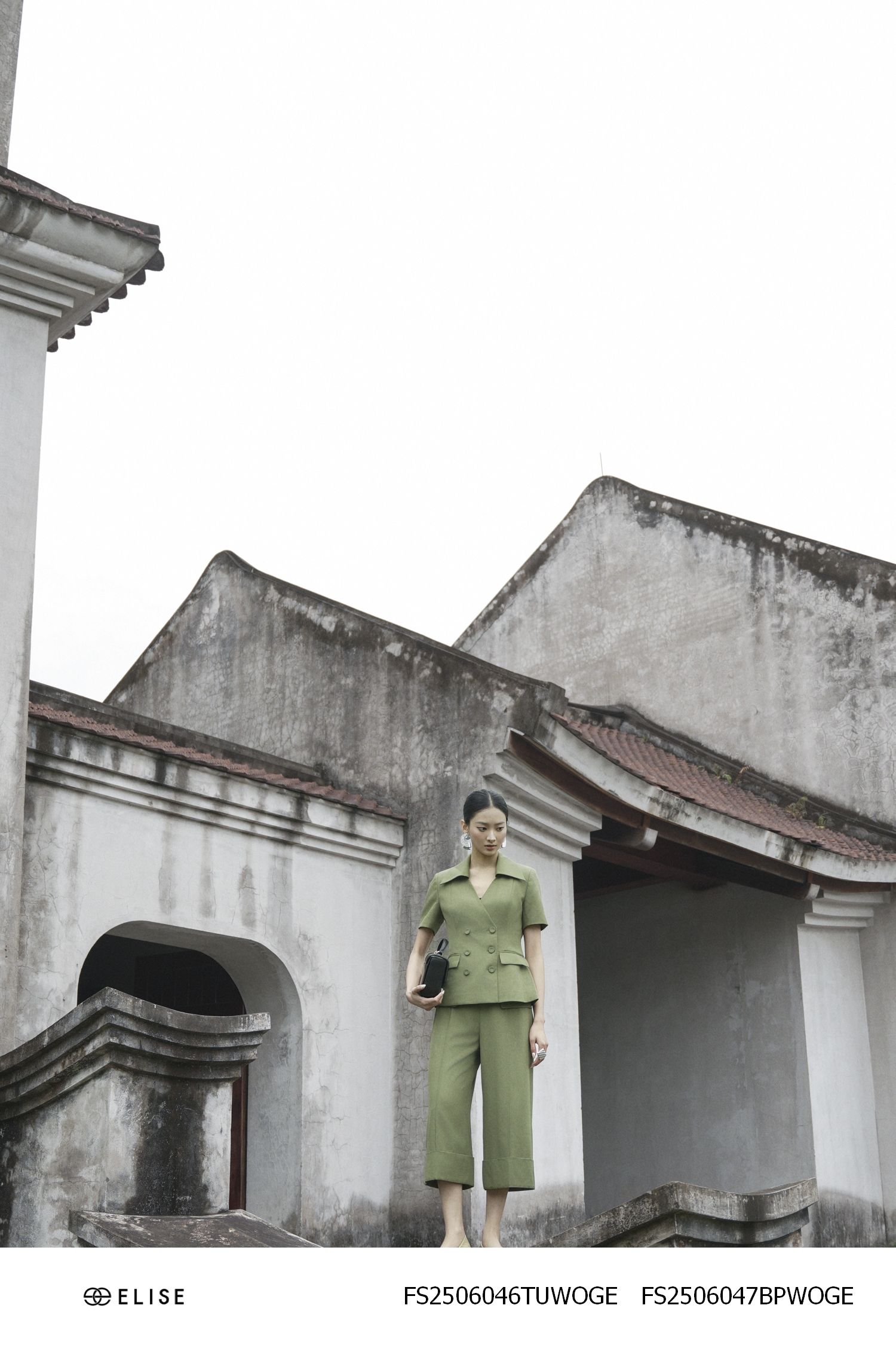 QUẦN SUÔNG XANH OLIU LƠ VÊ GẤU