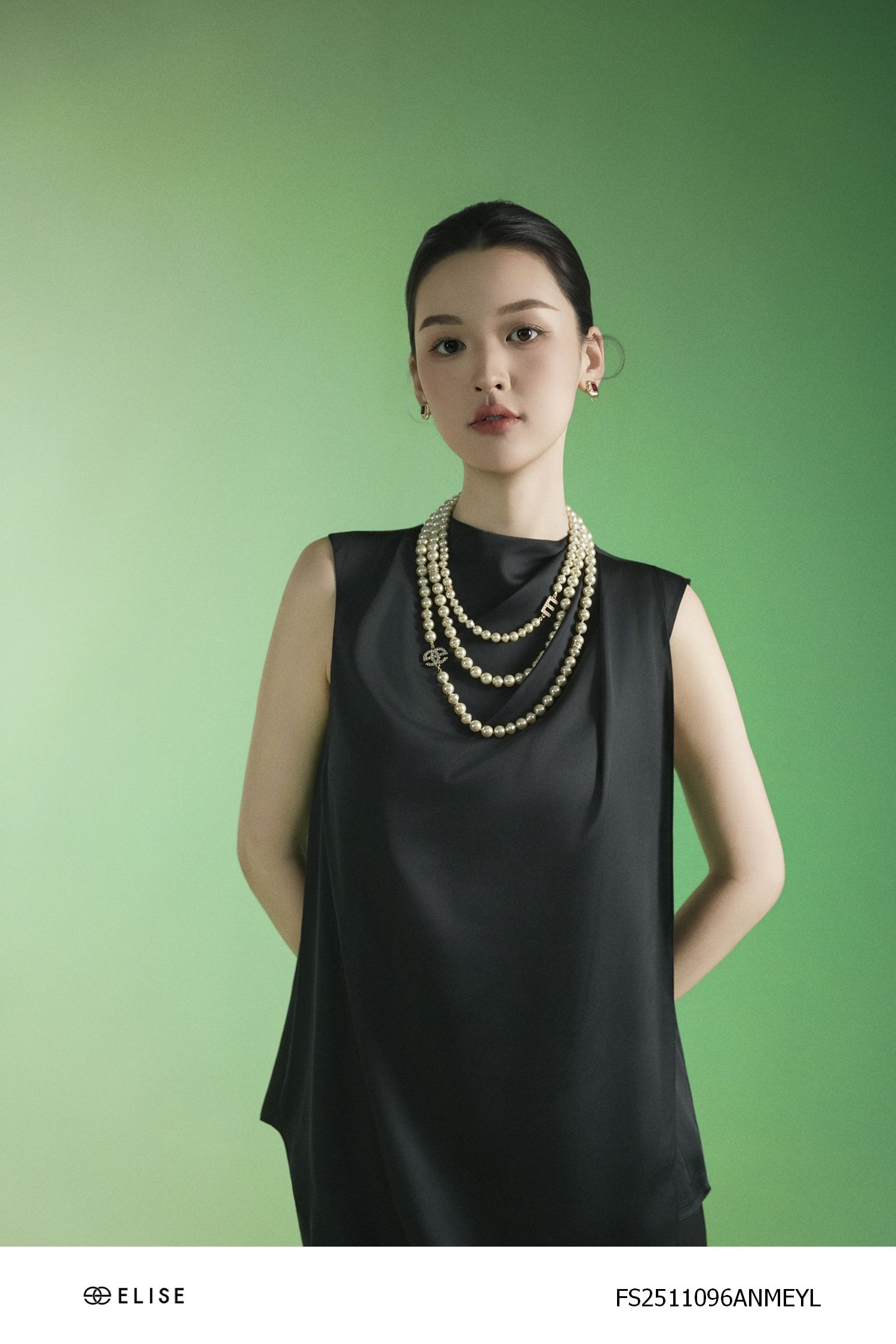 VÒNG CỔ HẠT TRAI NHIỀU VÒNG PAIGE