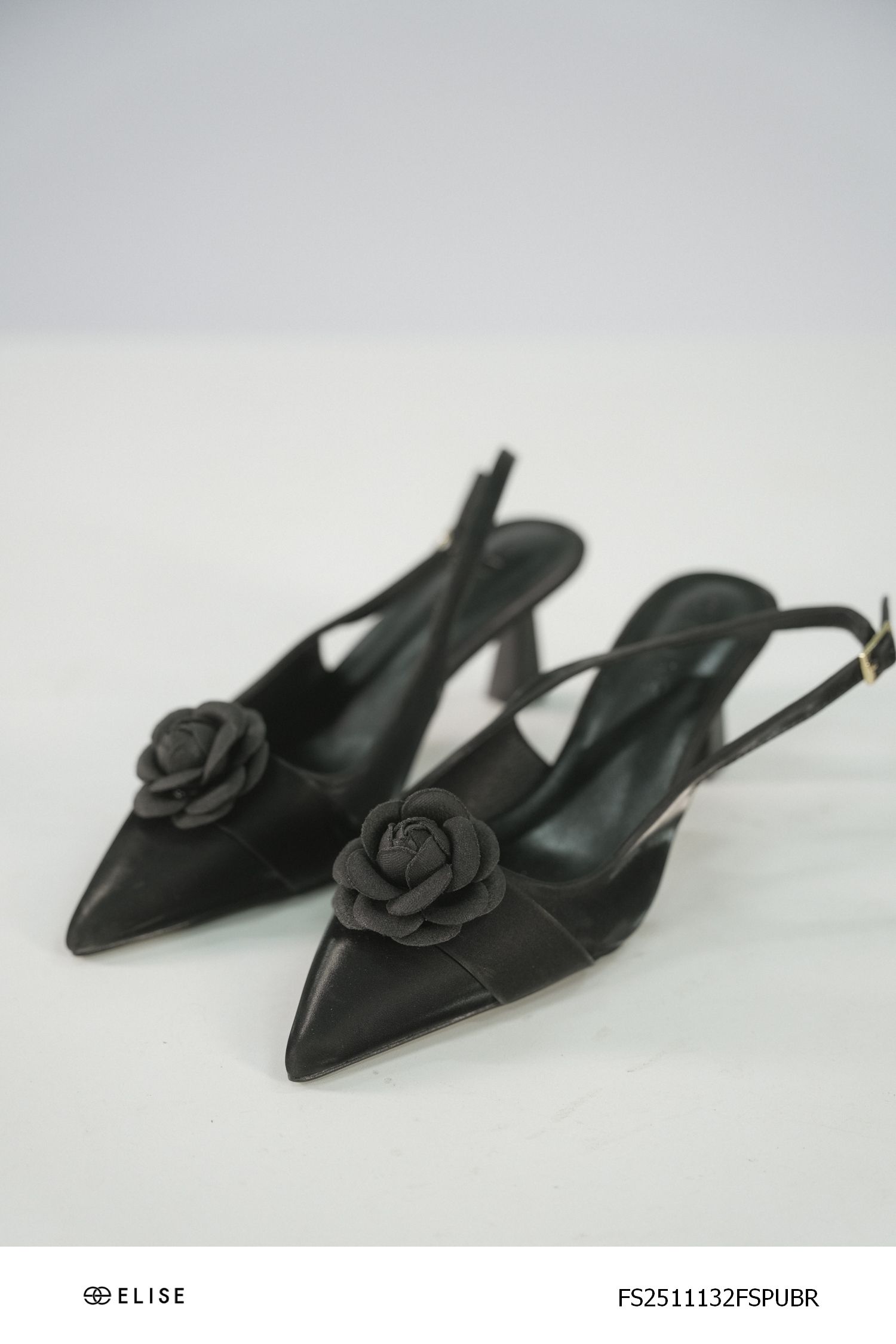 GIÀY SLINGBACK ĐÍNH HOA