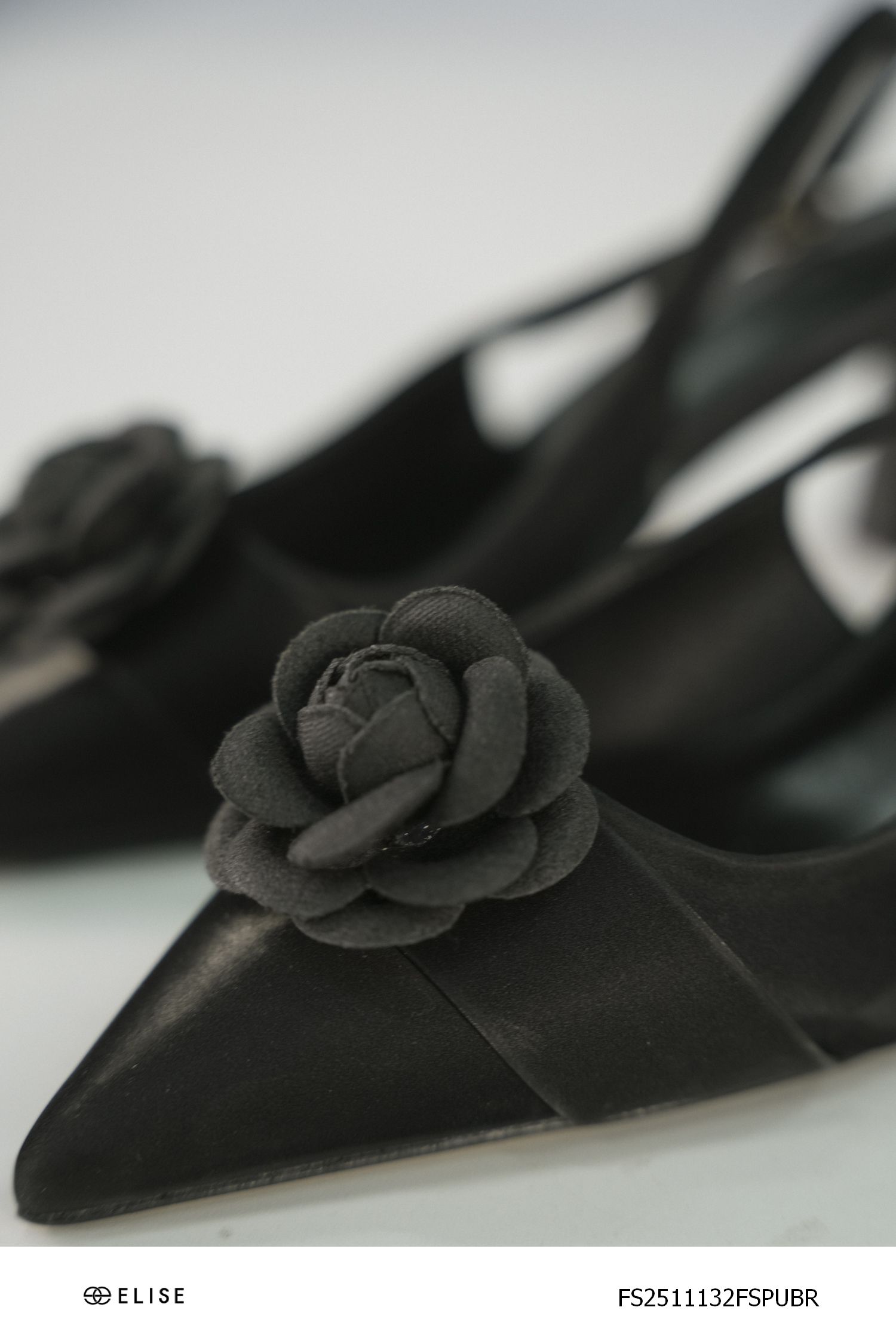GIÀY SLINGBACK ĐÍNH HOA