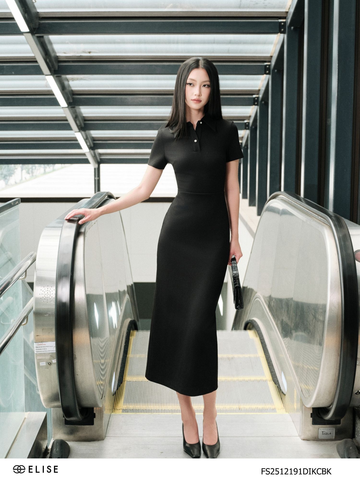 ĐẦM UMI ĐEN CỔ ĐỨC