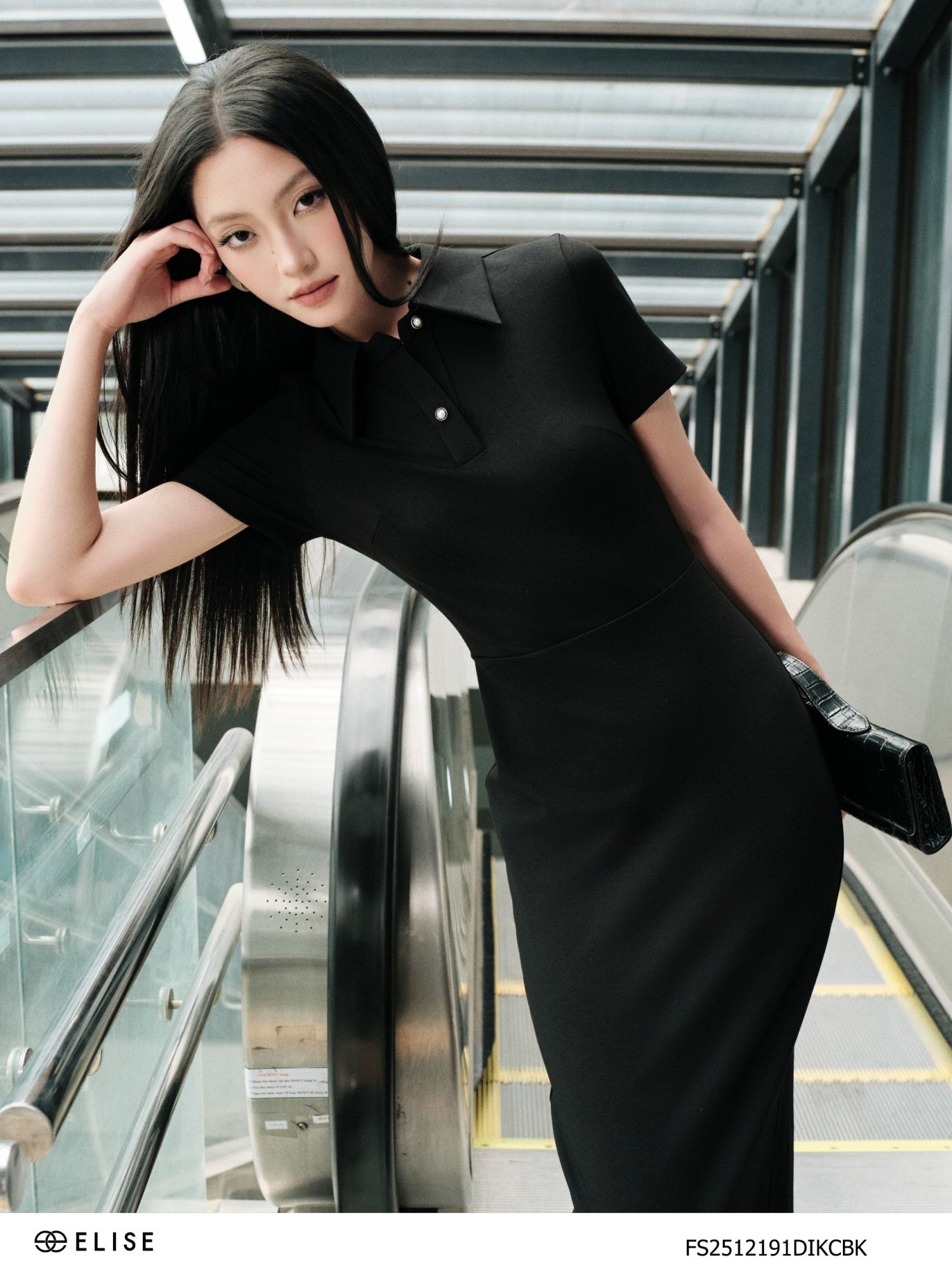 ĐẦM UMI ĐEN CỔ ĐỨC