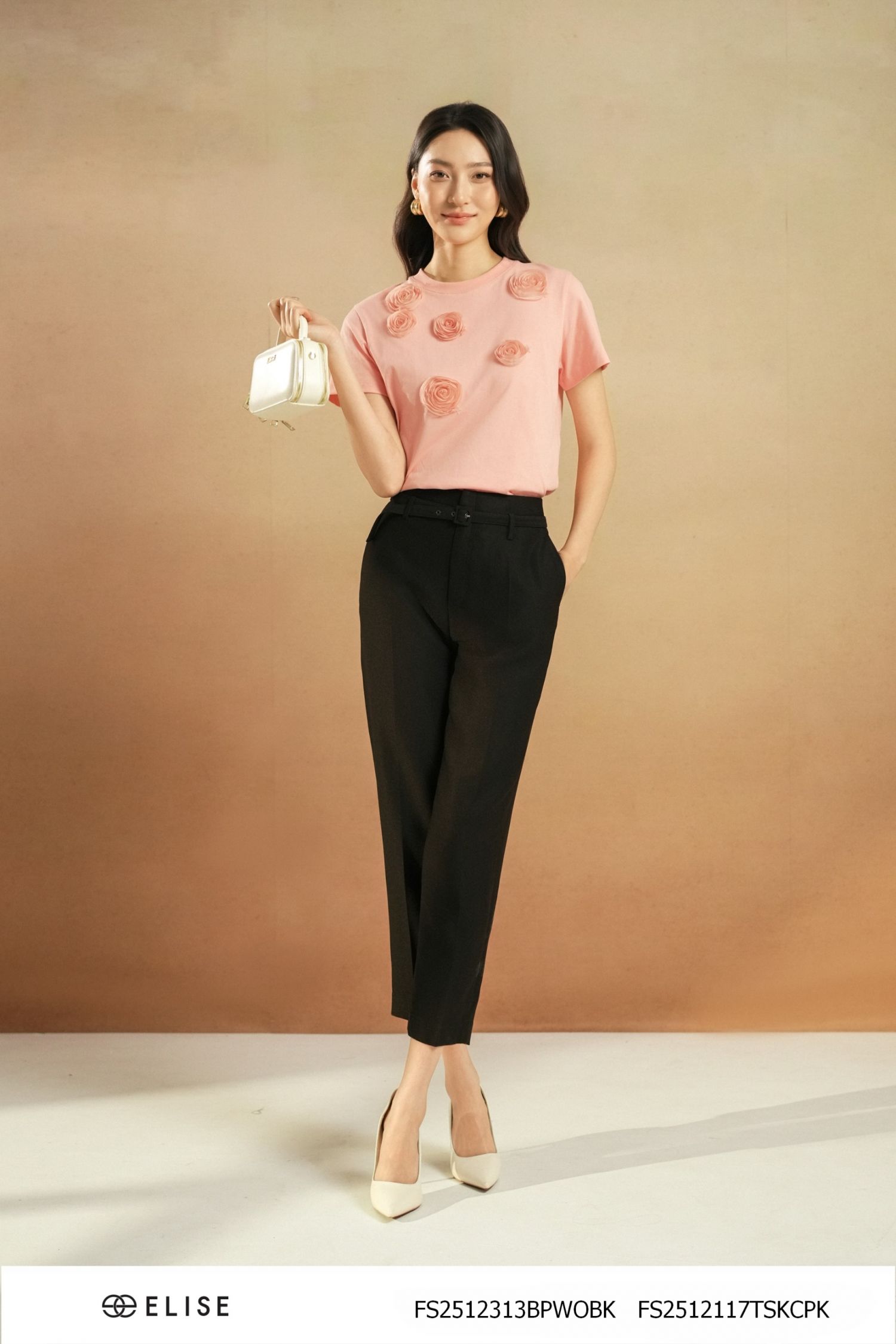 QUẦN BAGGY ĐEN CẠP LIỀN ĐAI EO