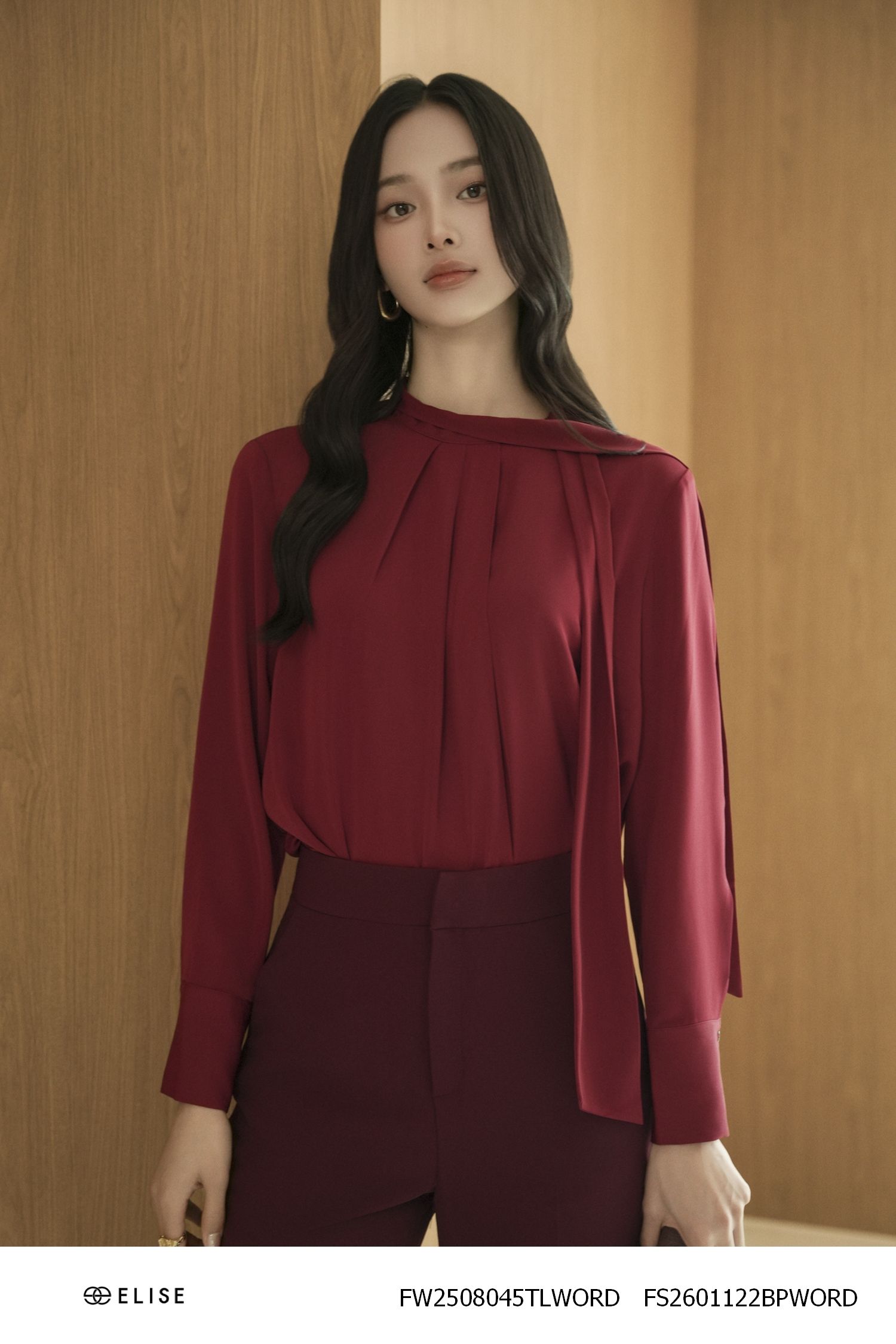 QUẦN DÀI ĐỎ ĐUN ỐNG VẨY TÚI CHÉO