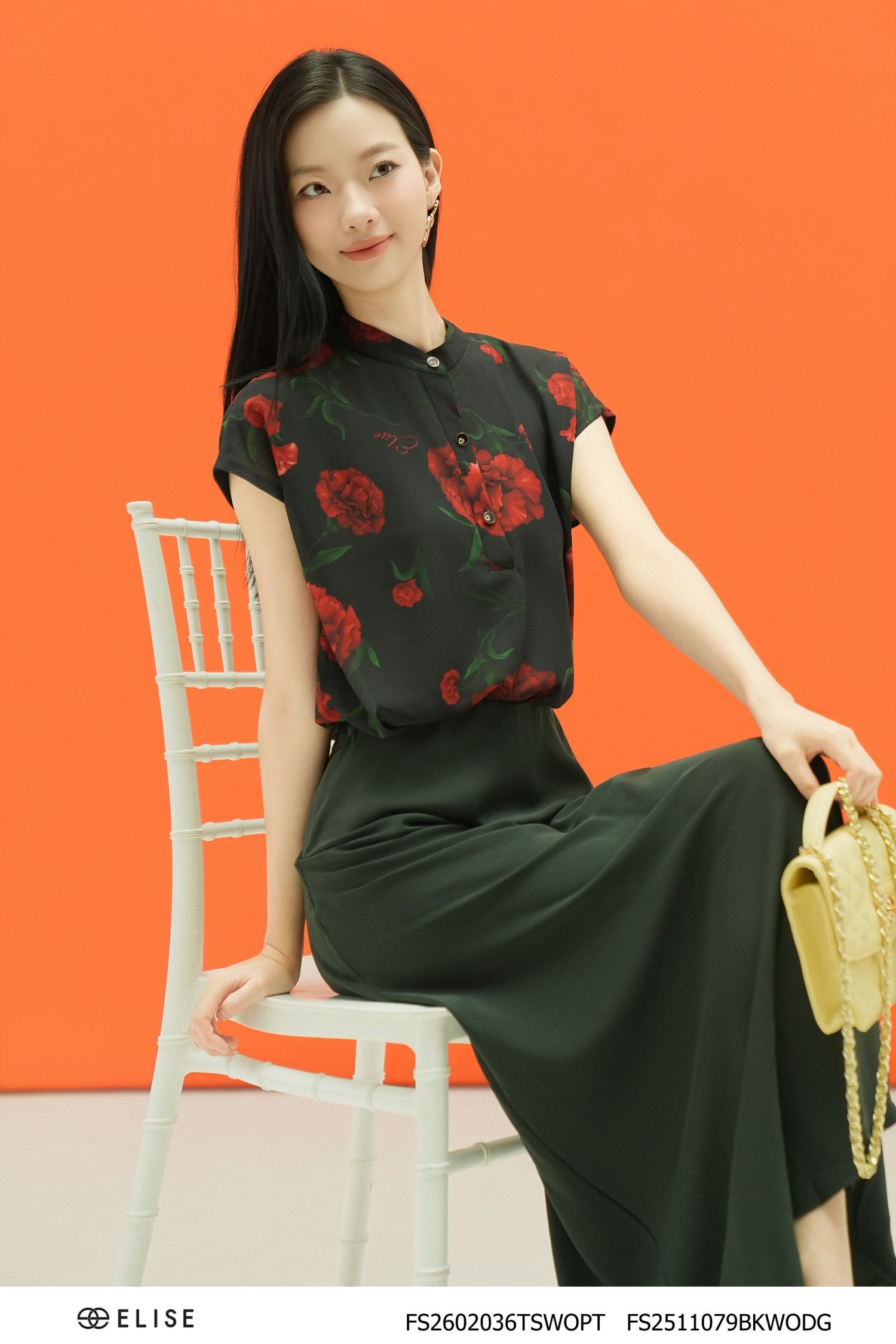 ÁO CHIFFON HỌA TIẾT HOA
