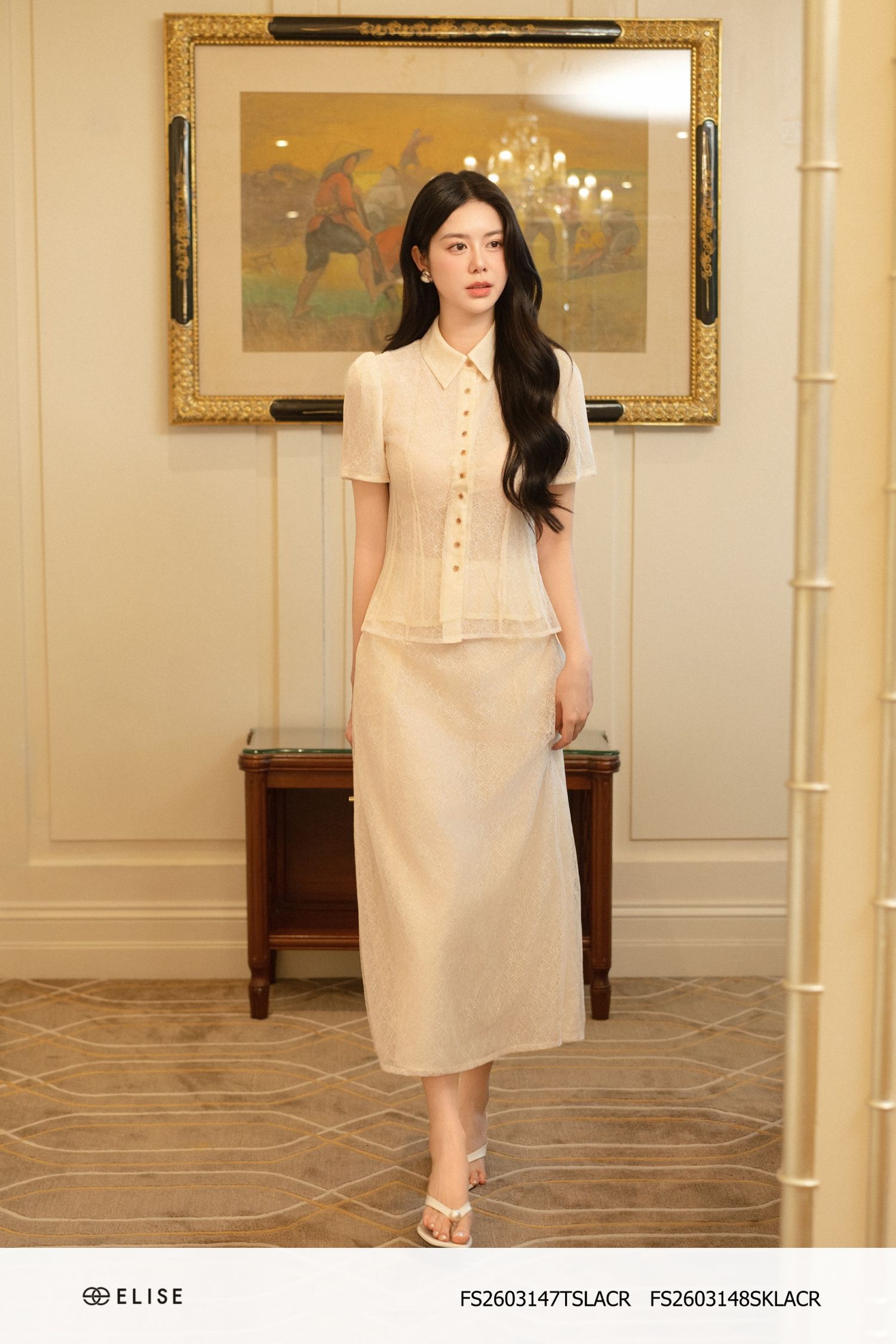 SET CV REN KEM SỢI KIM TUYẾN
