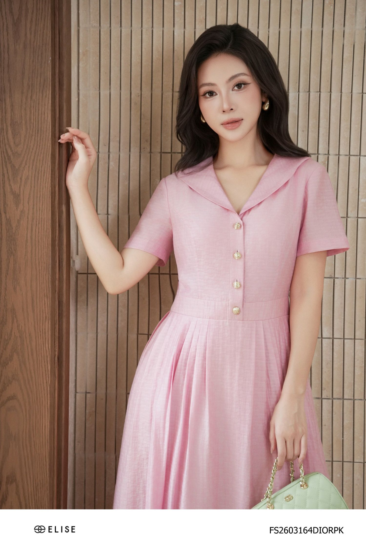 ĐẦM TƠ HỒNG VÂN XẾP NHÚN LY