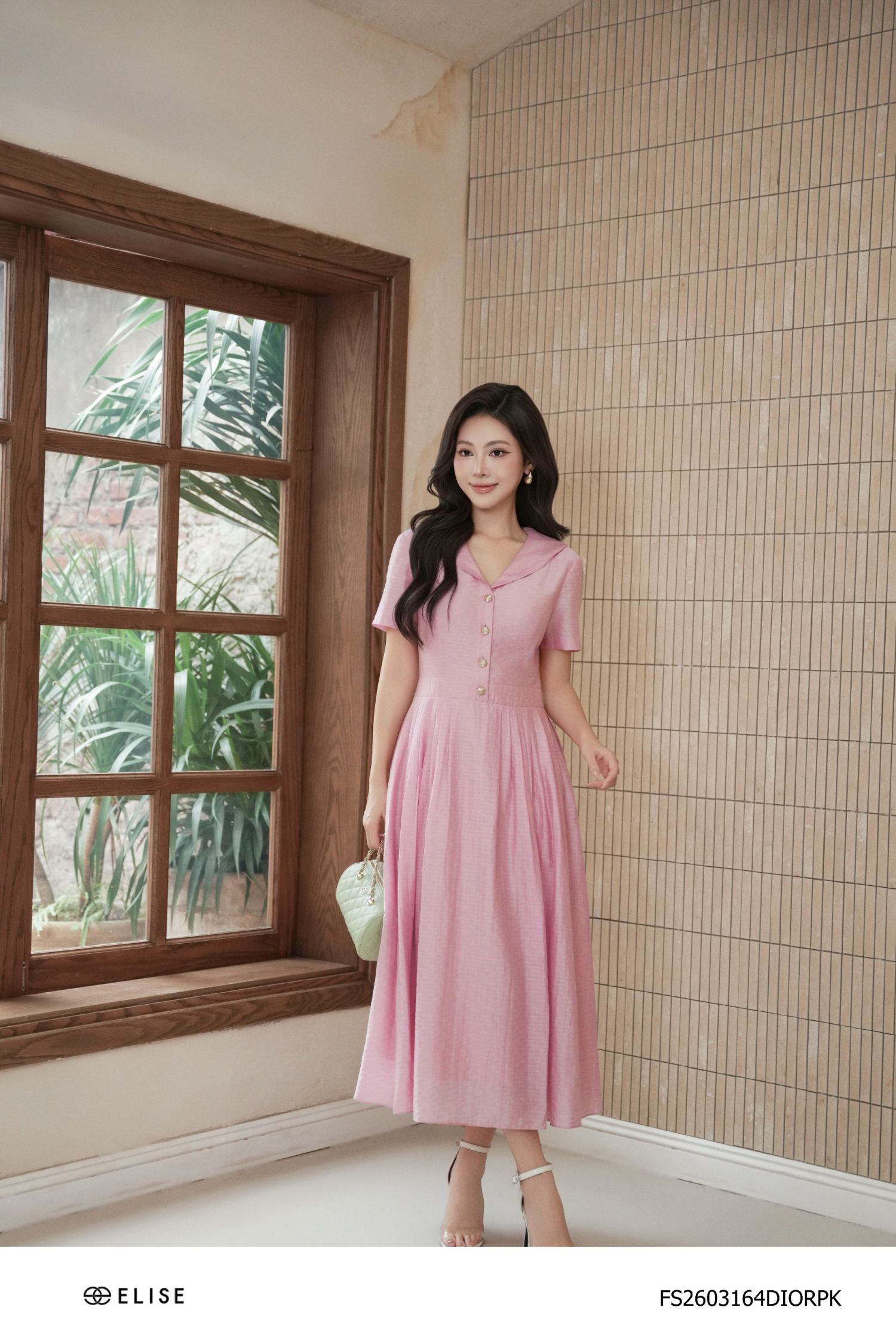 ĐẦM TƠ HỒNG VÂN XẾP NHÚN LY