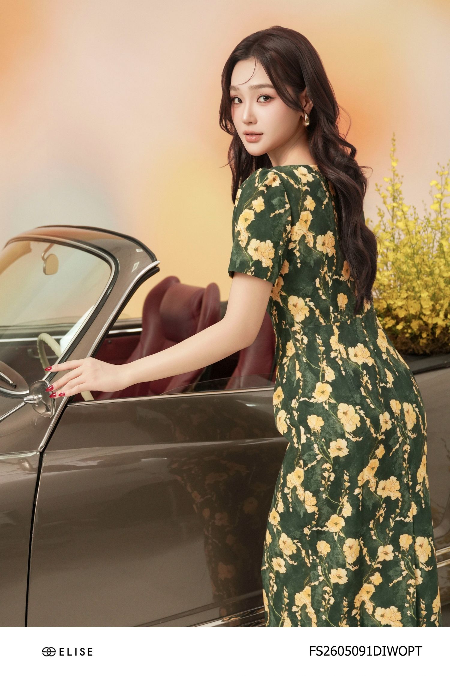 ĐẦM BÚT CHÌ HT HOA DÂY VÀNG