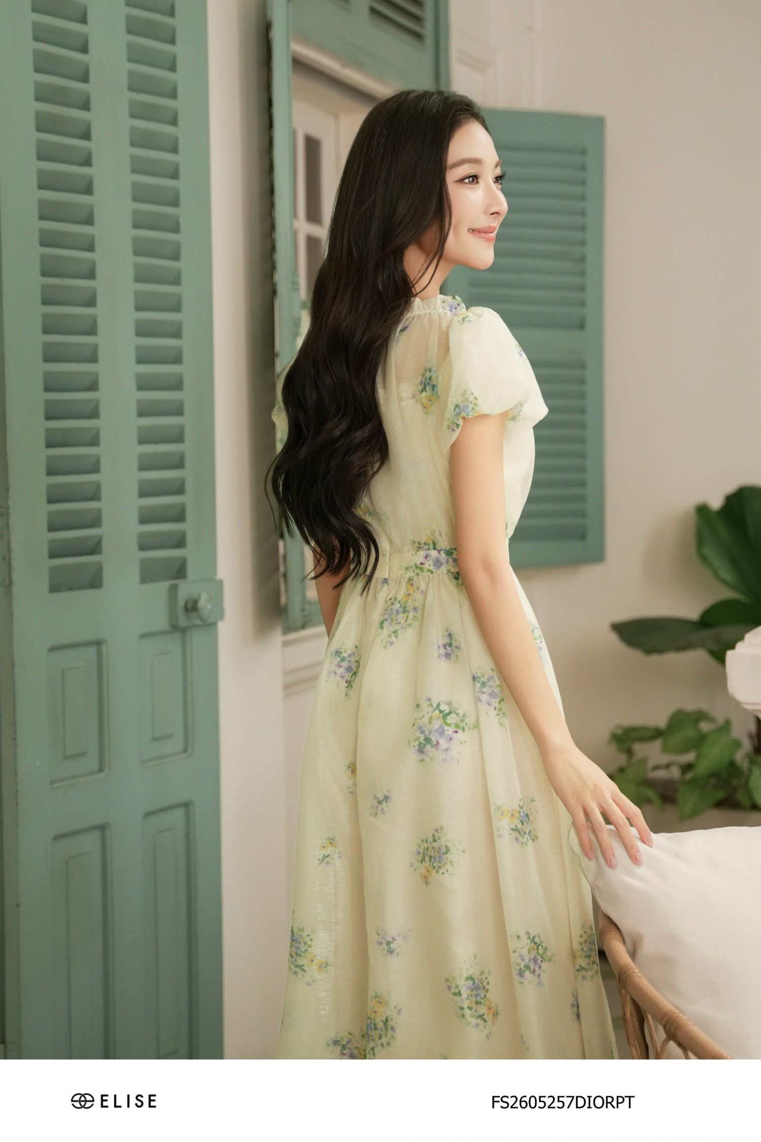ĐẦM TƠ TAY BỒNG HT HOA NHÍ