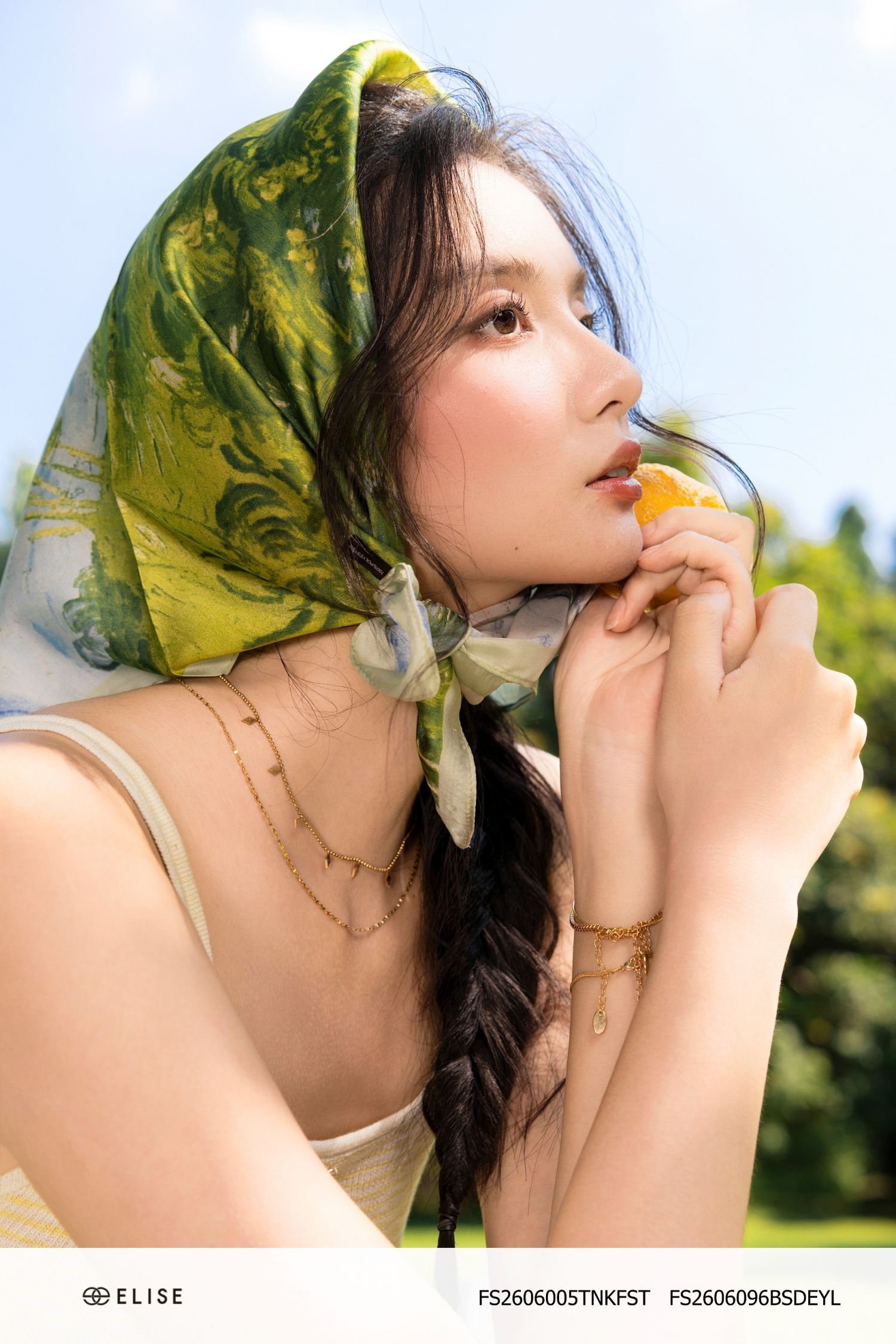 QUẦN SOOC DENIM VÀNG NHẠT