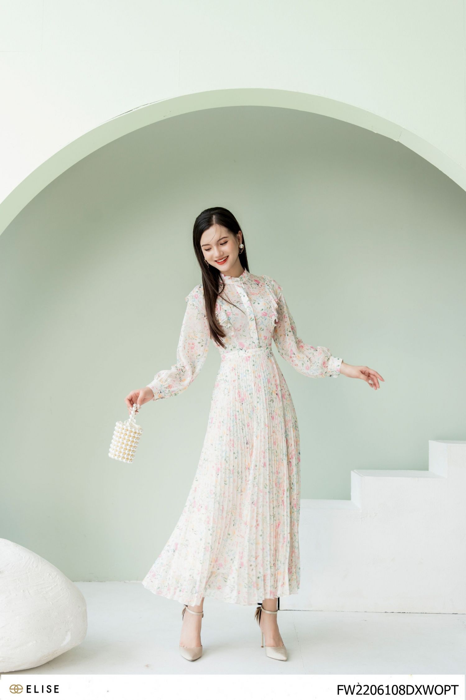 MAXI VOAN HOA CHÂN DẬP LY