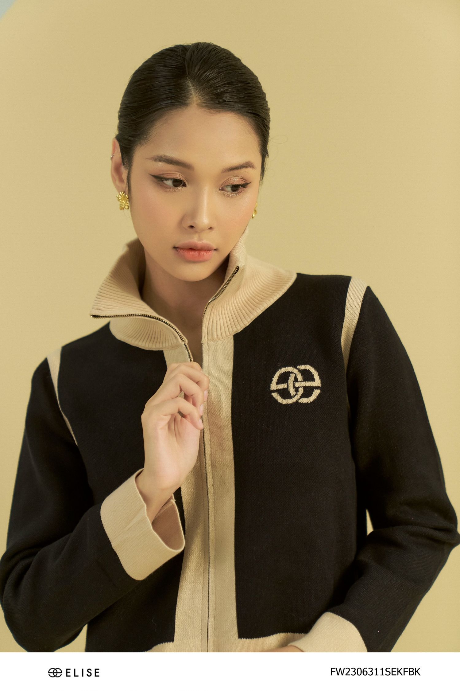 SET LEN ĐEN PHỐI BE THÊU LOGO