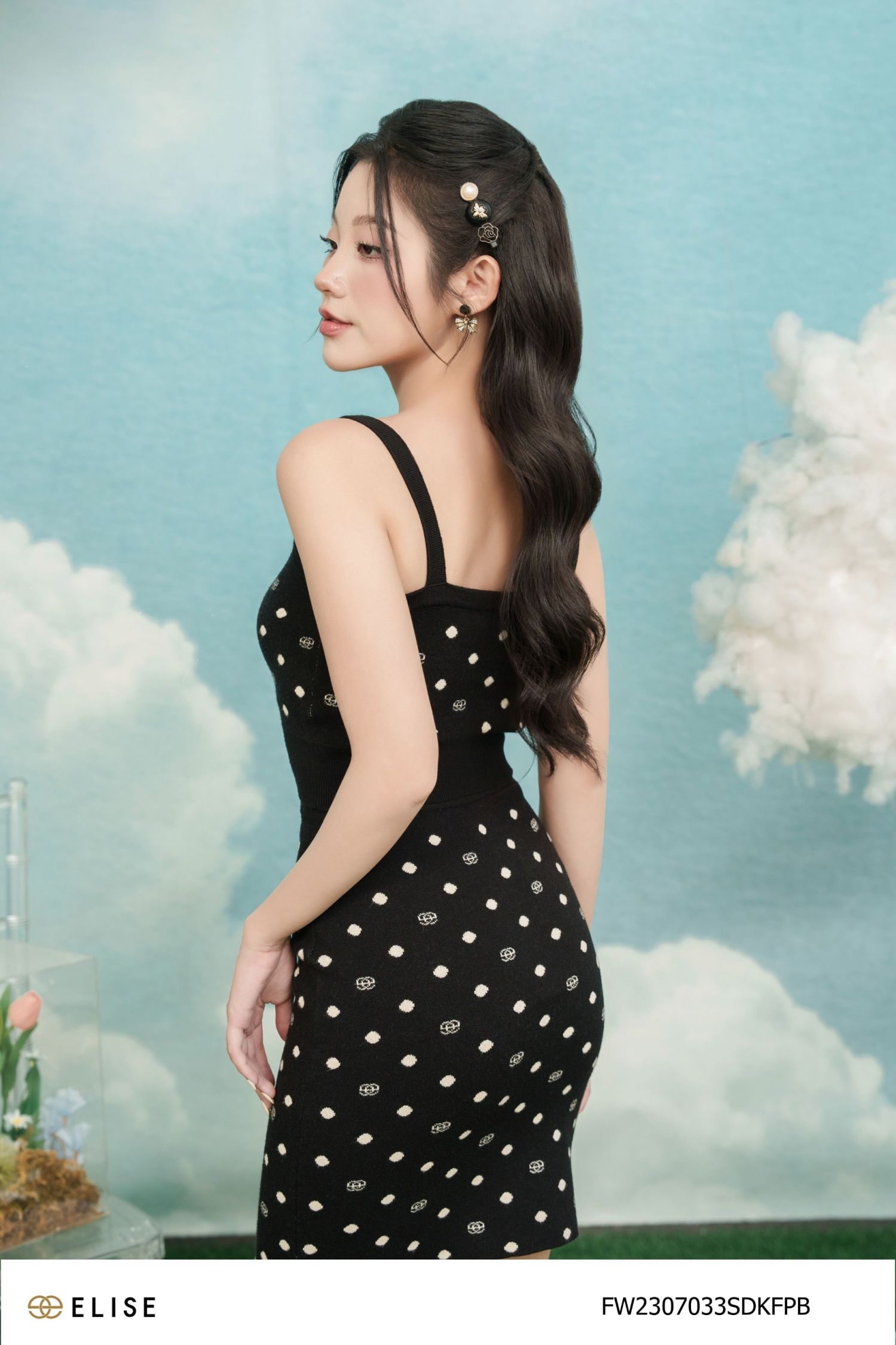 SET LEN ĐEN CHẤM BI