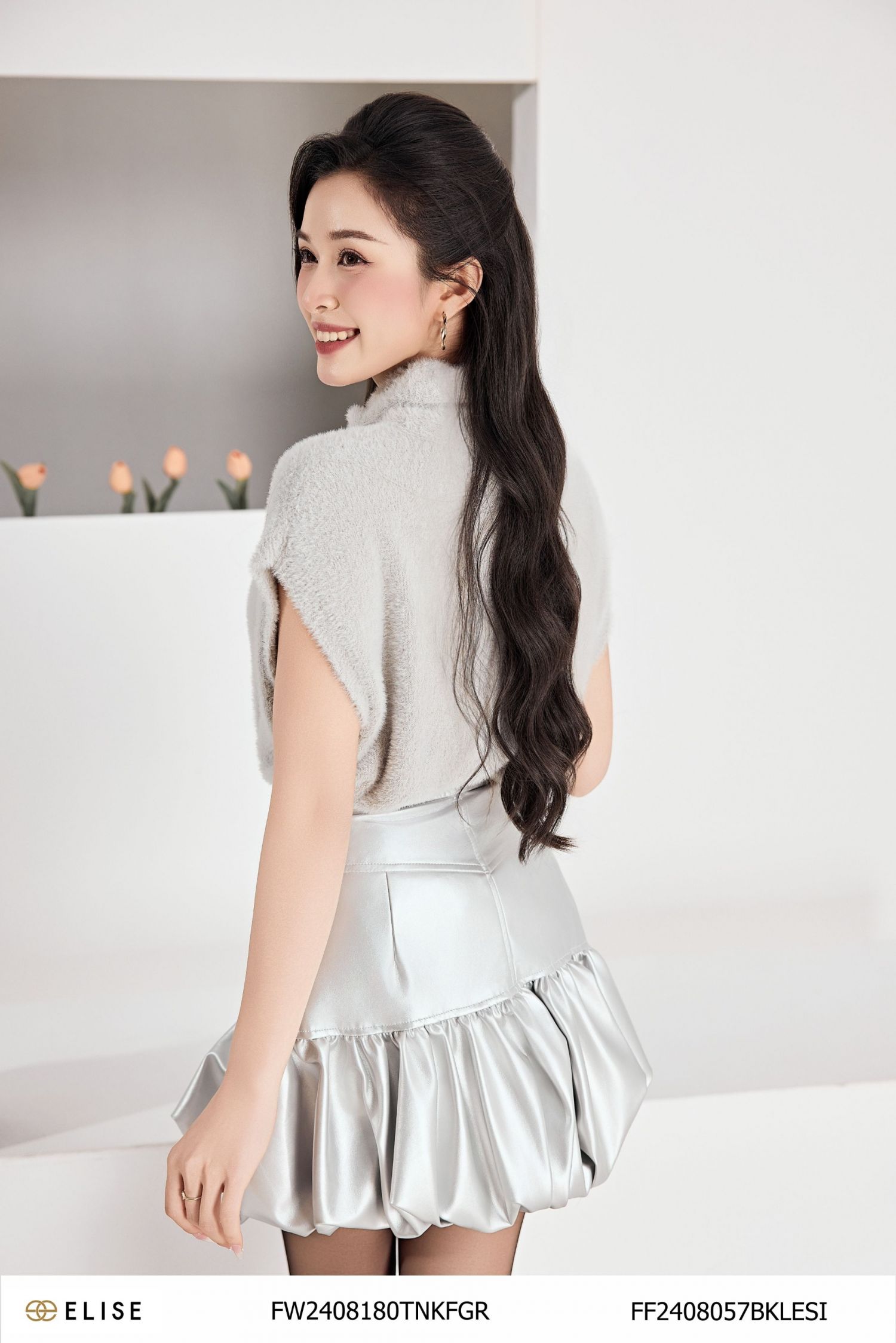 JUPE DA BẠC NHÚN BOOM GẤU