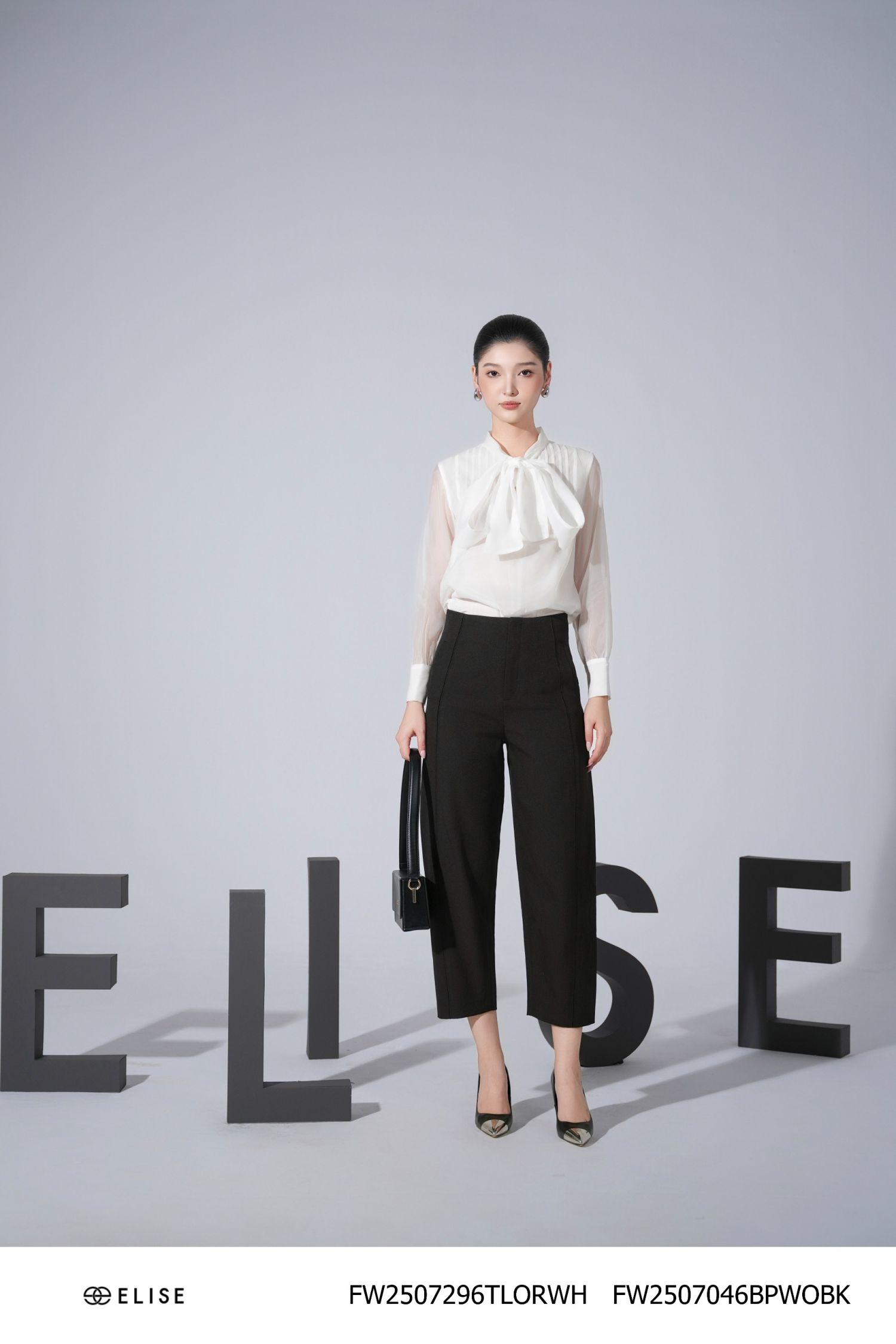 QUẦN BAGGY ĐEN CẠP LIỀN TÚI DỌC