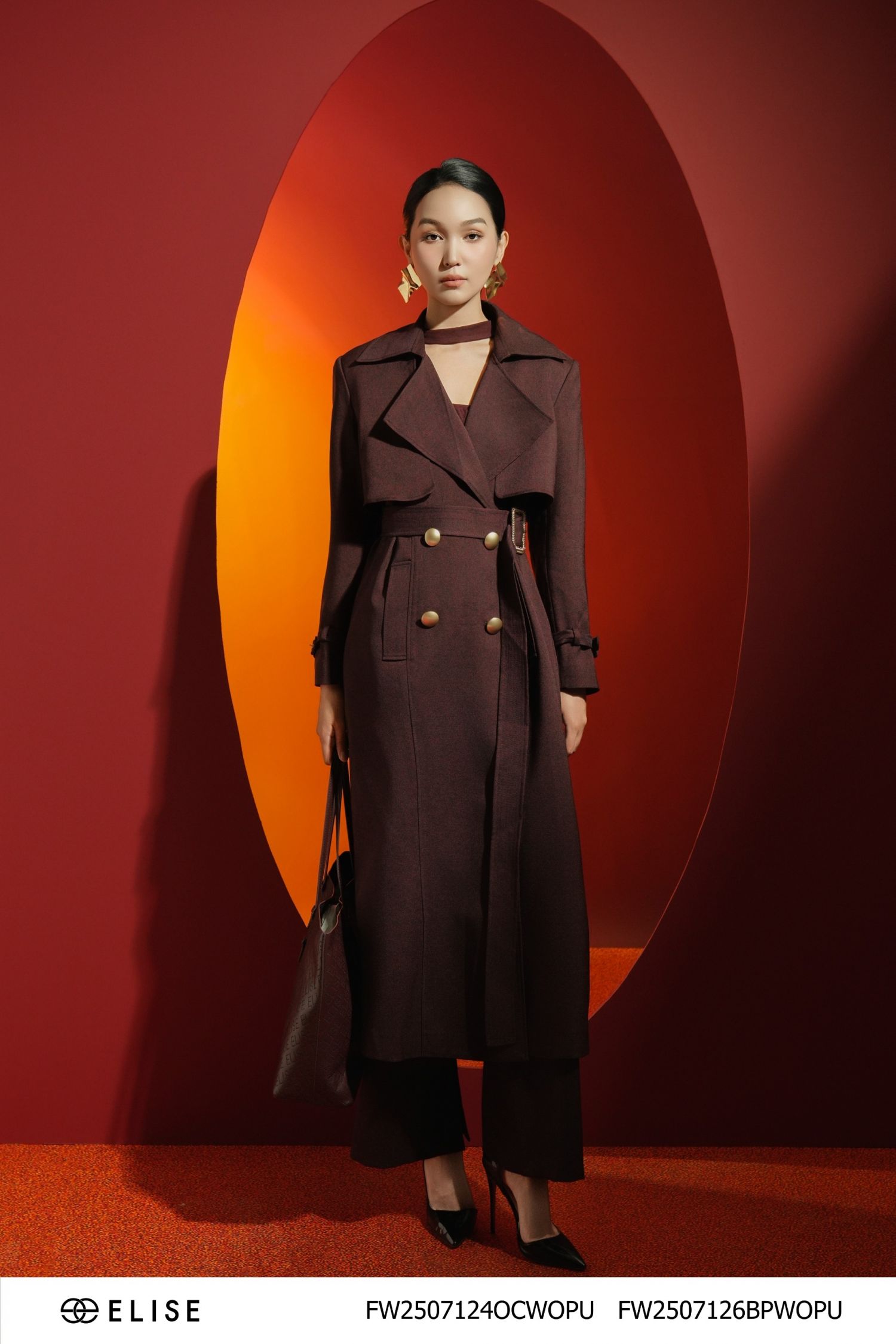 JUMPSUIT NGẮN ĐỎ ĐÔ