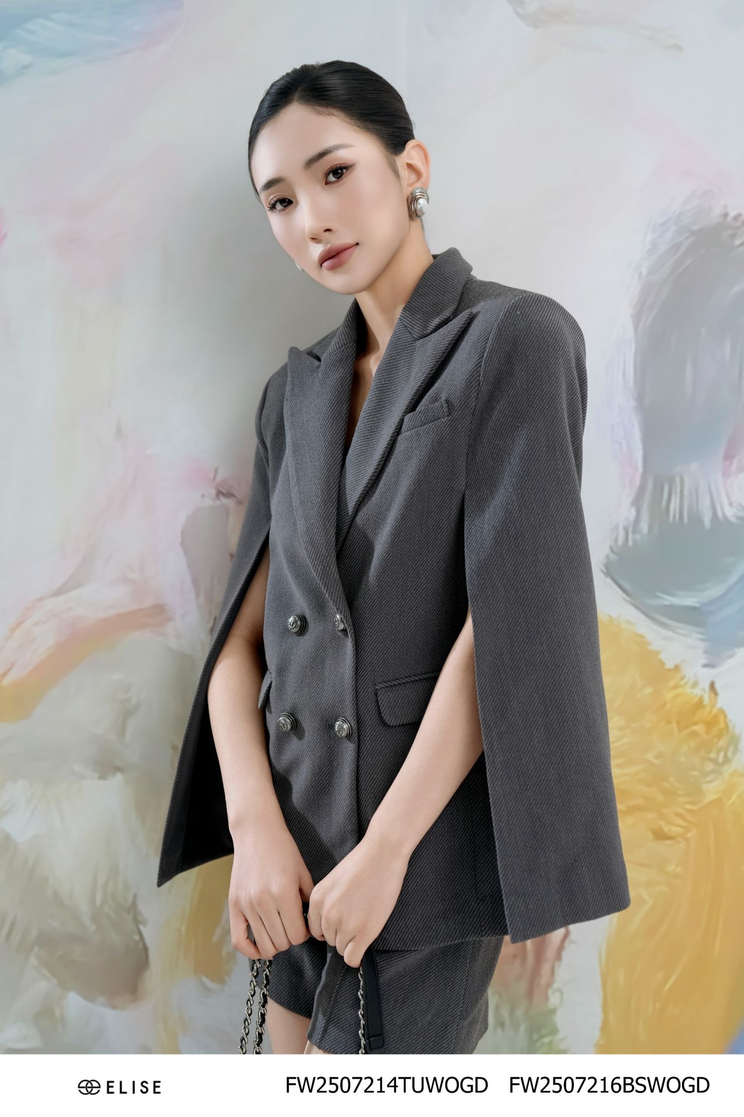 QUẦN SOOC DẠ XÁM ĐẬM BẤU MÍ ĐAI EO