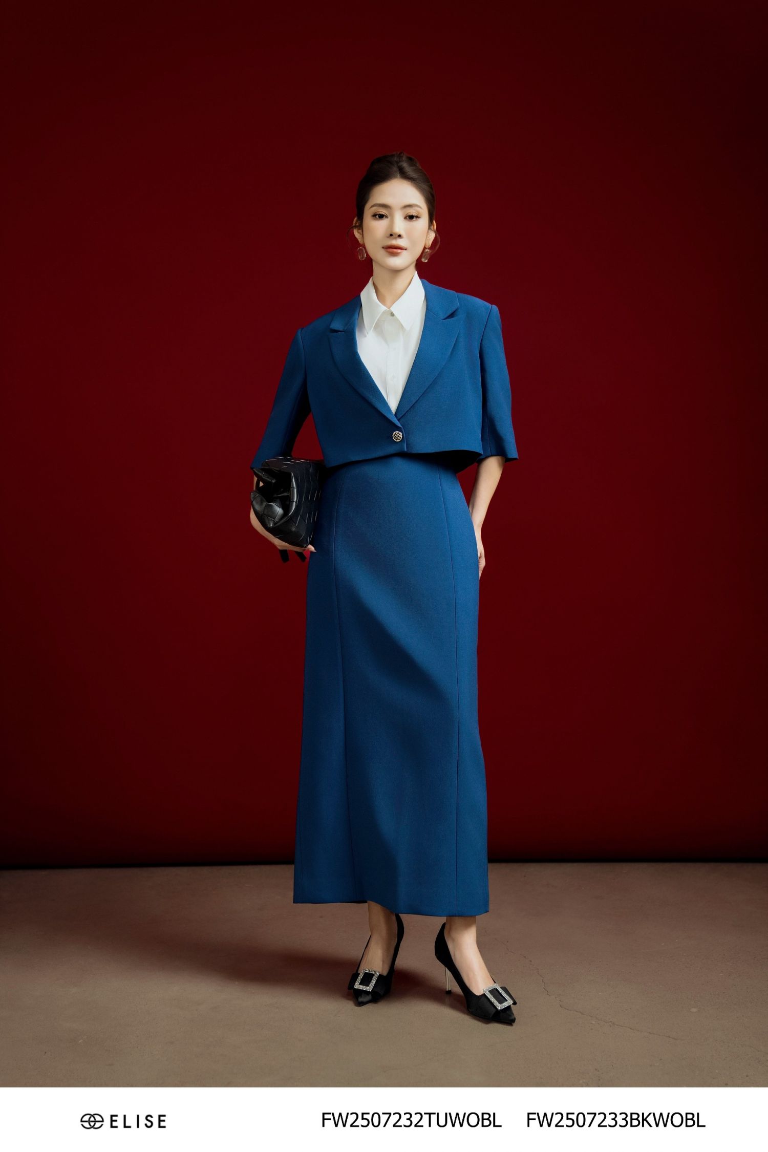 VEST LỬNG XANH LAM SẪM