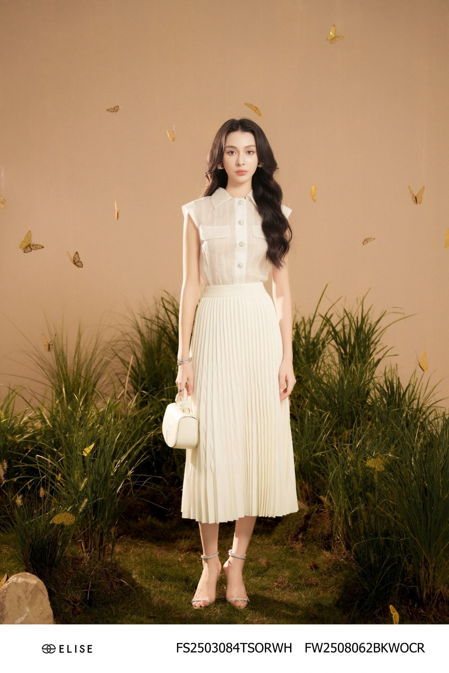 CHÂN VÁY TUYTSY KEM DẬP LY