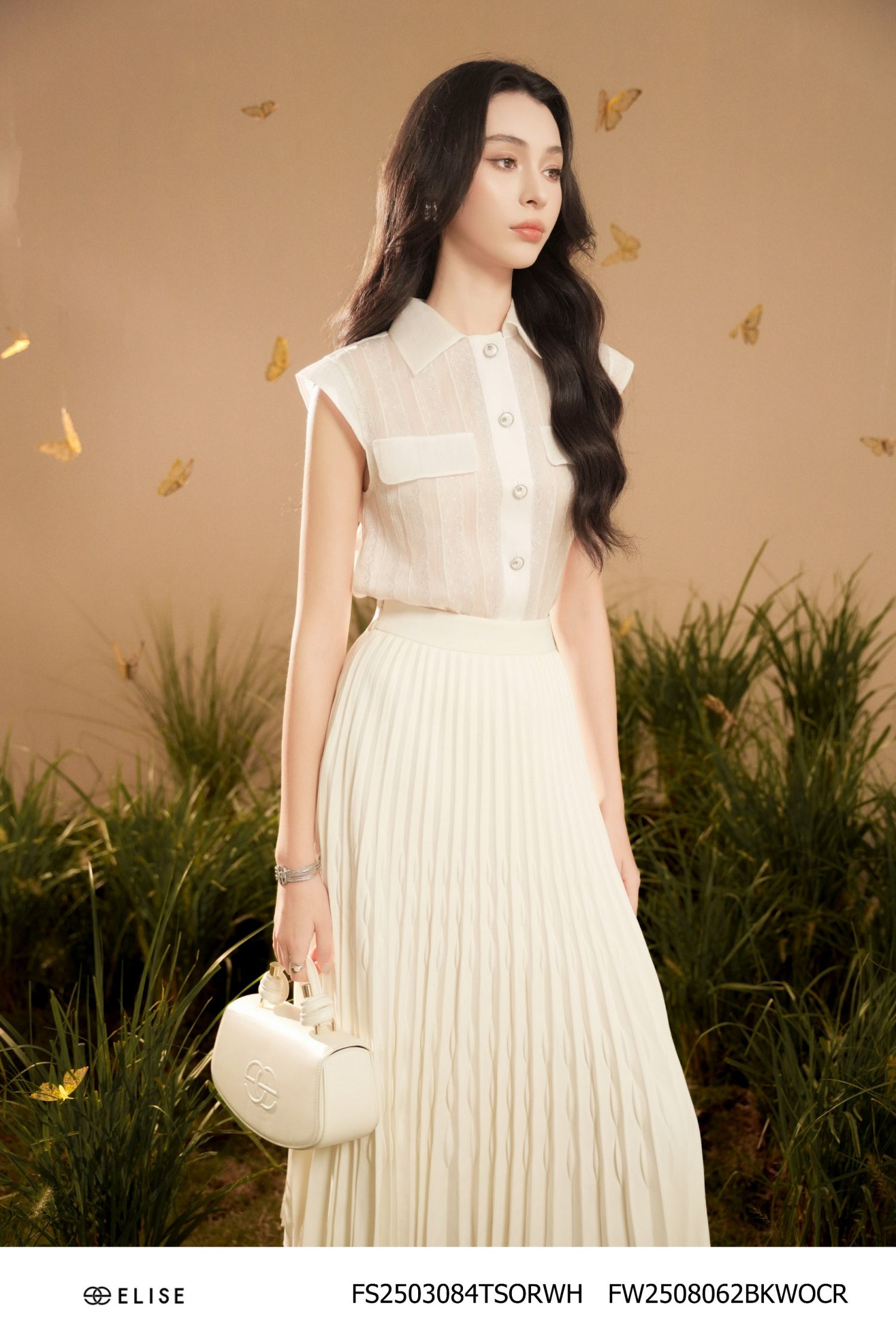 CHÂN VÁY TUYTSY KEM DẬP LY